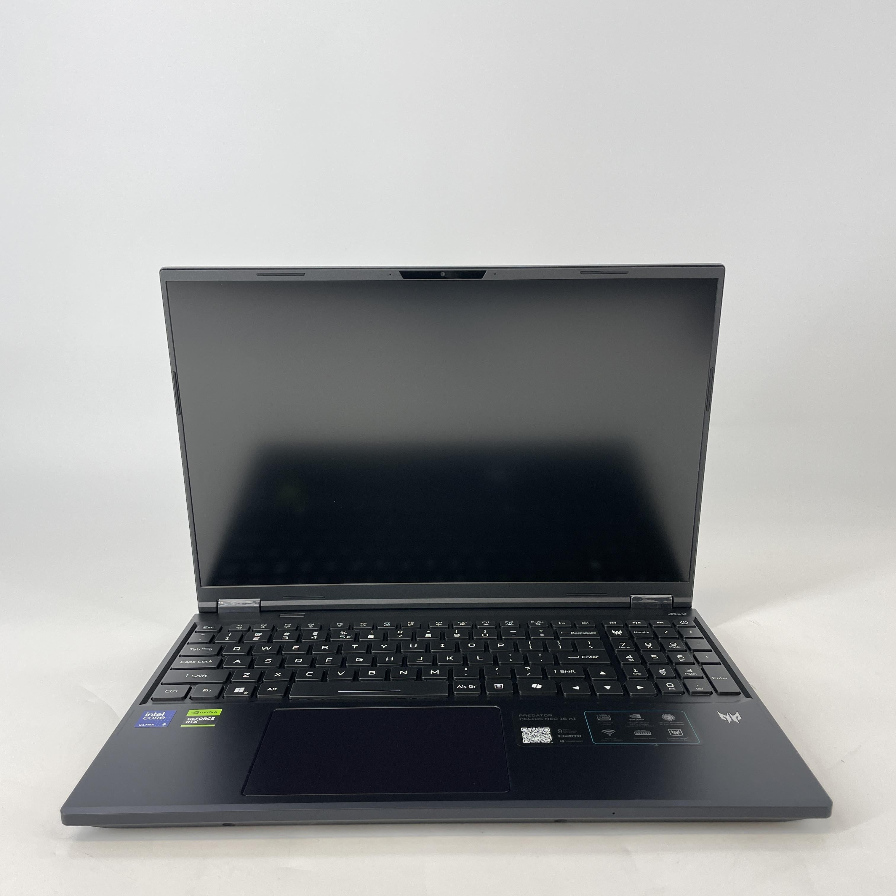 Acer Predator Helios Neo 16 AI 16 Blue 2.7 GHz Intel Core Ultra 9 Series 2 16GB RAM 1TB Solid State Drive NVIDIA GeForce RTX 5070 Ti 12 GB