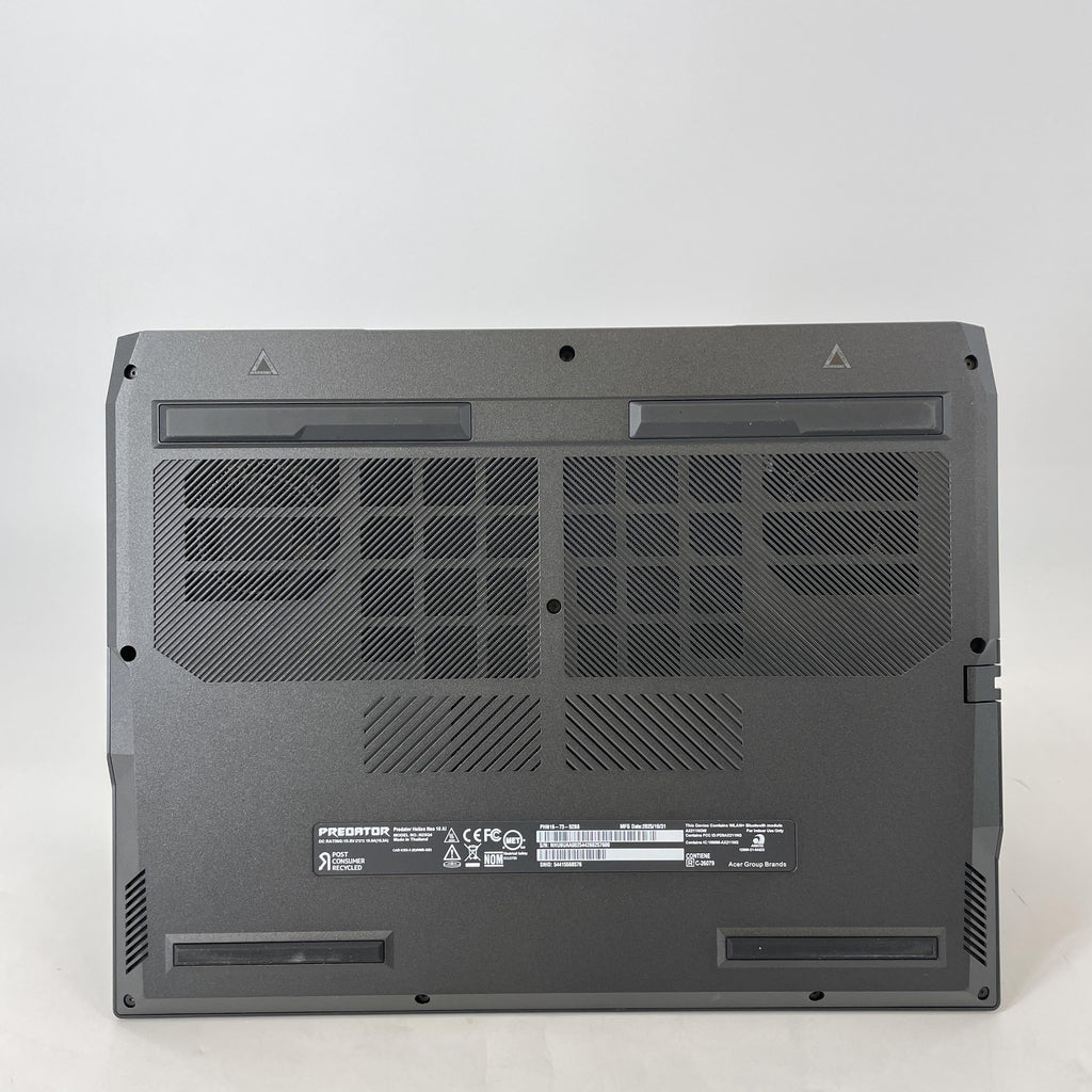 Acer Predator Helios Neo 16 AI 16 Blue 2.7 GHz Intel Core Ultra 9 Series 2 16GB RAM 1TB Solid State Drive NVIDIA GeForce RTX 5070 Ti 12 GB