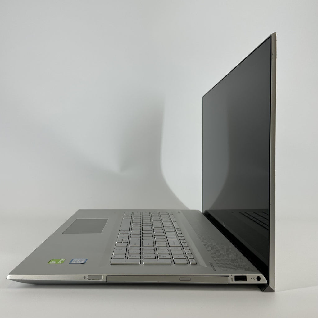 HP Envy 17 Silver 1.8 GHz Intel Core i7 8th Gen. 16GB RAM 512GB Solid State Drive NVIDIA GeForce MX150 4 GB