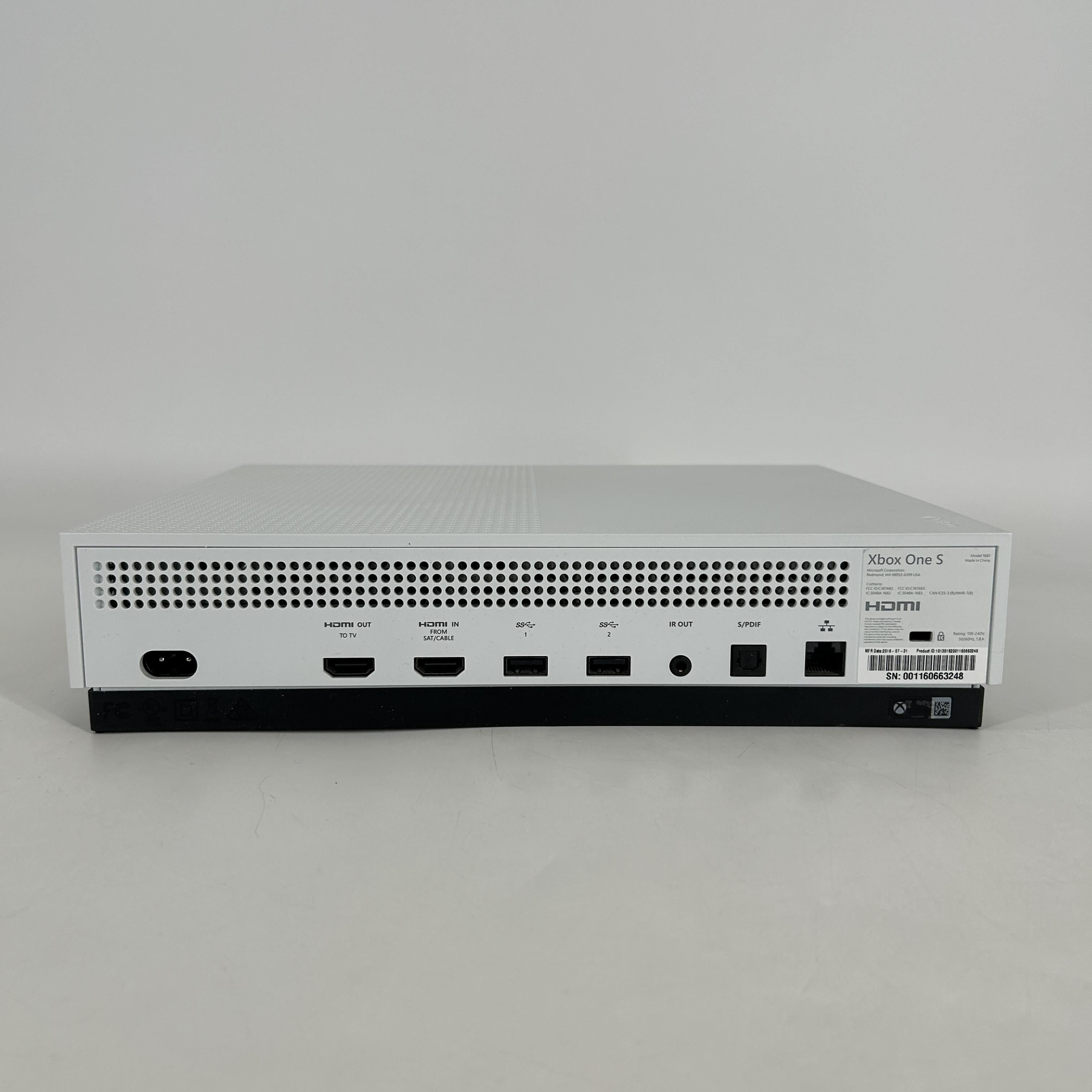 Microsoft Xbox One S White 500GB