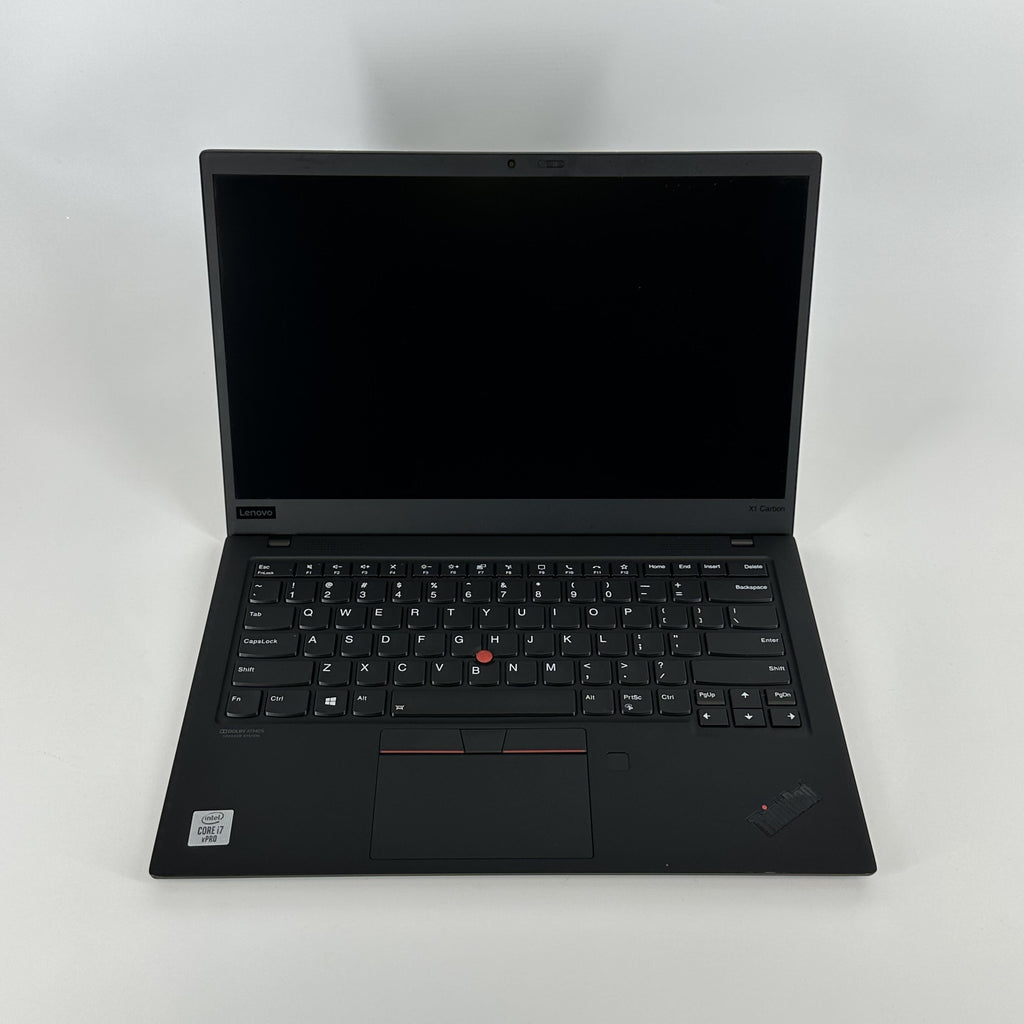 Lenovo ThinkPad X1 Carbon Gen 8 14 Black 1.8 GHz Intel Core i7 10th Gen. 16GB RAM 512GB Solid State Drive
