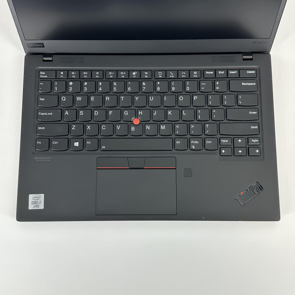 Lenovo ThinkPad X1 Carbon Gen 8 14 Black 1.8 GHz Intel Core i7 10th Gen. 16GB RAM 512GB Solid State Drive