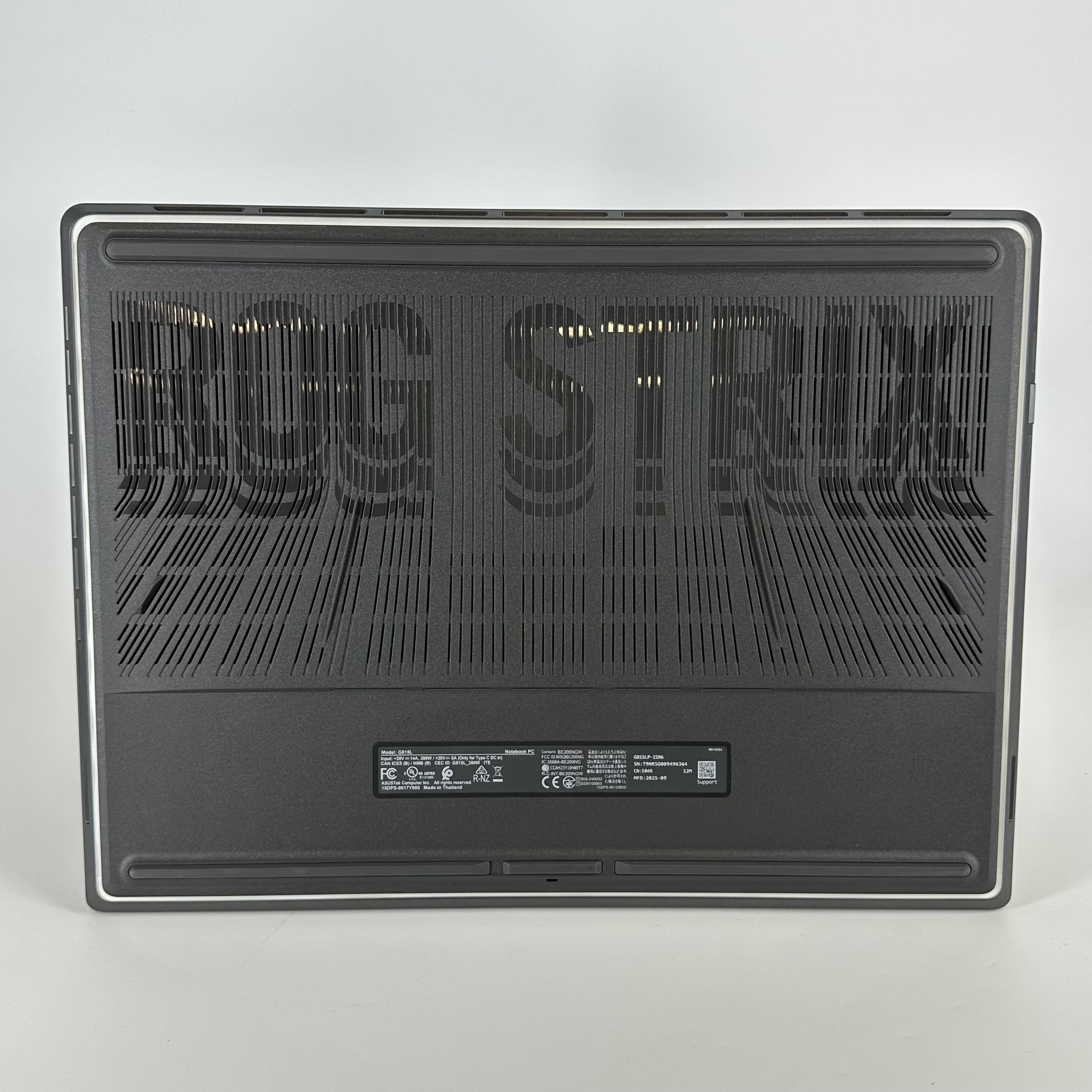 Asus ROG Strix G18 G815 18 Black 2.7 GHz Intel Core Ultra 9 Series 2 32GB RAM 2TB Solid State Drive NVIDIA GeForce RTX 5070 8 GB