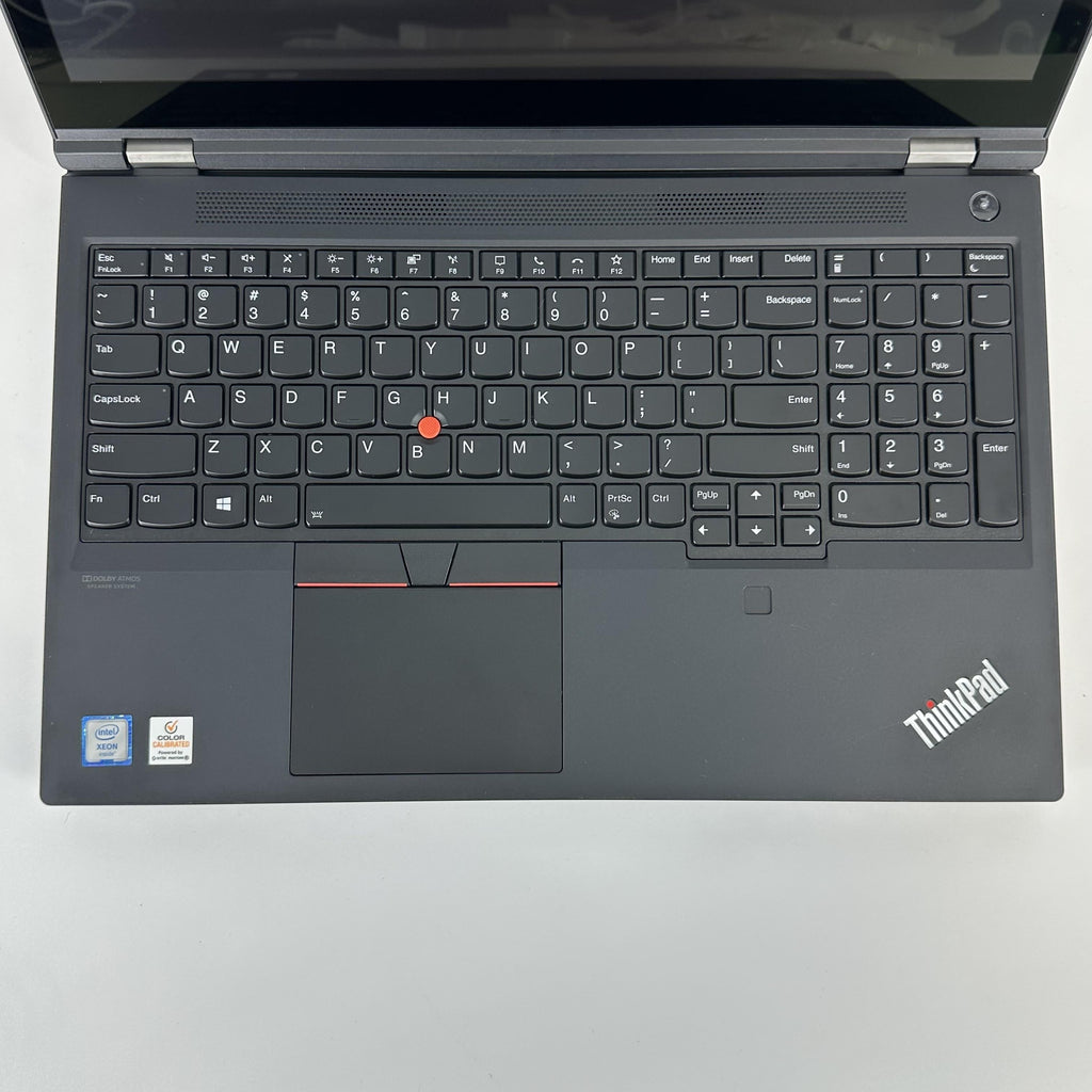 Lenovo ThinkPad P15 Gen 1 Black 2.8 GHz Intel Xeon W 64GB RAM 512GB Solid State Drive NVIDIA Quadro RTX 5000 16 GB