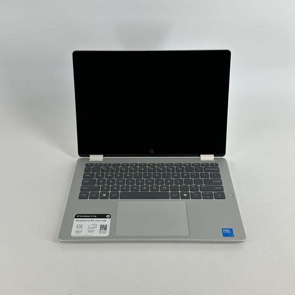 HP OmniBook 5 Flip 14 Glacier Silver 1.4 GHz Intel Core 5 8GB RAM 512GB Solid State Drive