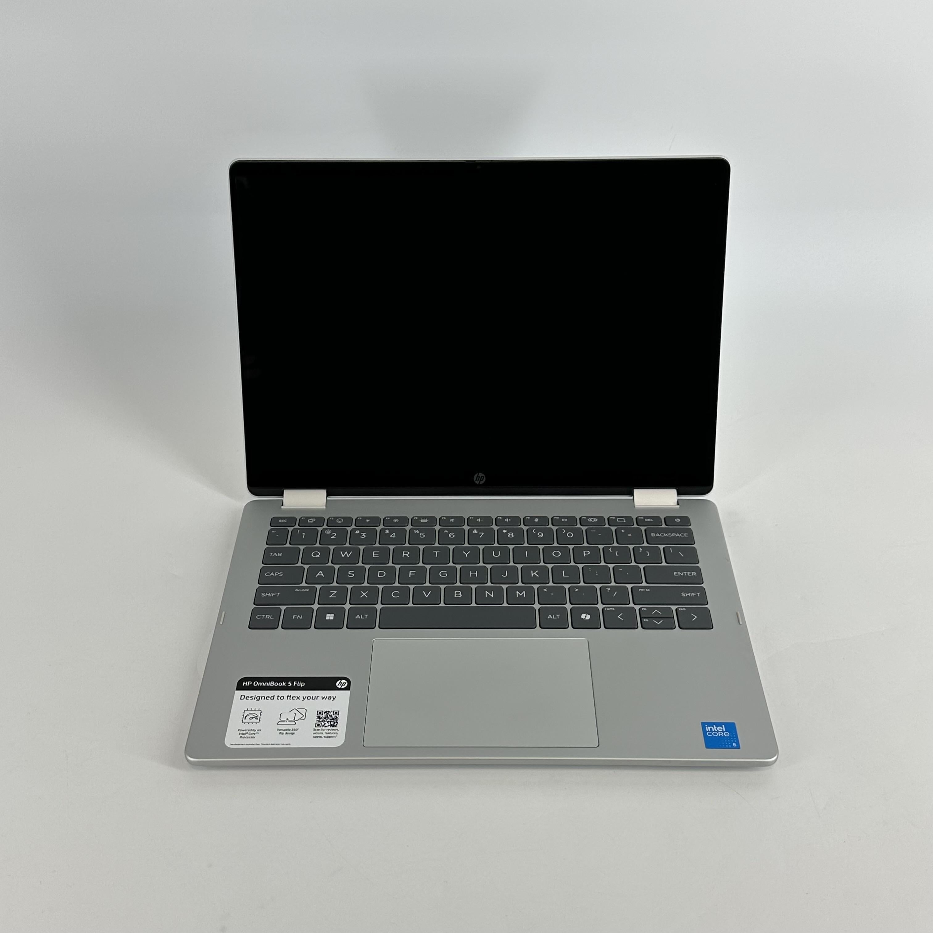 HP OmniBook 5 Flip 14 Glacier Silver 1.4 GHz Intel Core 5 8GB RAM 512GB Solid State Drive