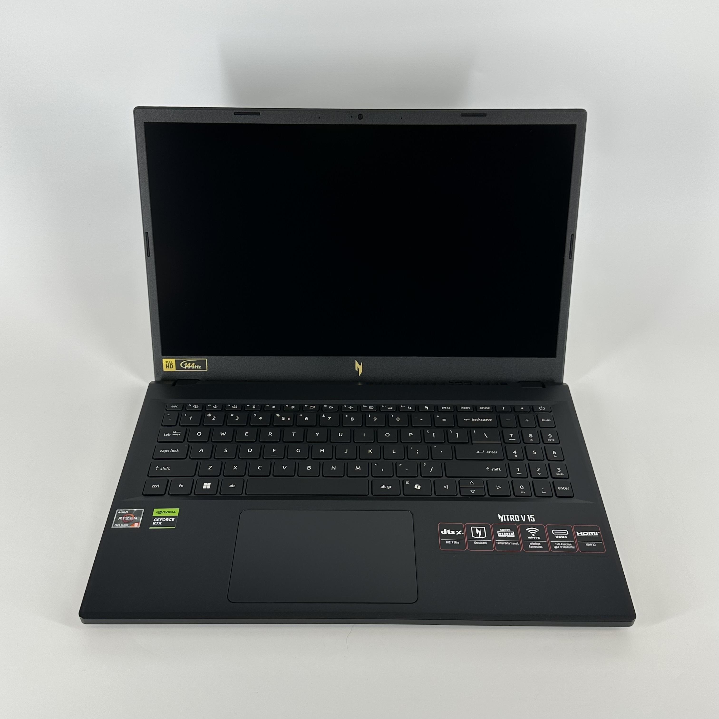 Acer Nitro V 15 Black 3.3 GHz AMD Ryzen 5 7535HS 32GB RAM 1TB Solid State Drive NVIDIA GeForce RTX 4050 6 GB
