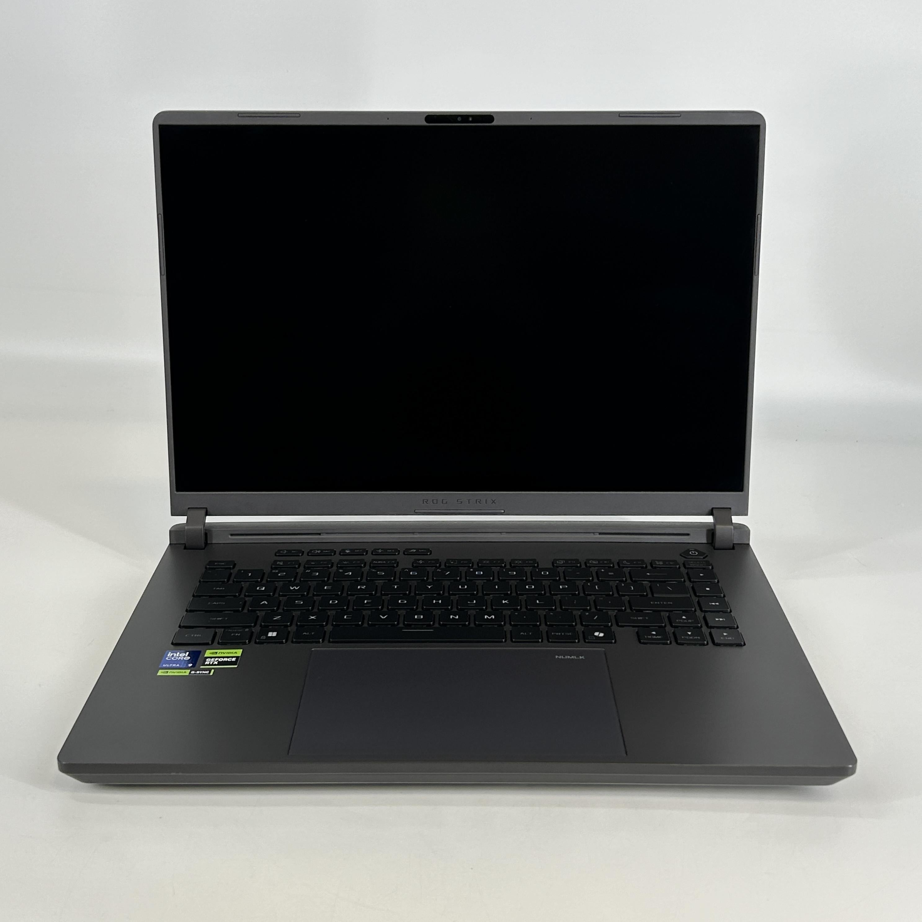 Asus ROG Strix G16 G615 16 Black 2.7 GHz Intel Core Ultra 9 Series 2 32GB RAM 1TB Solid State Drive NVIDIA GeForce RTX 5070 Ti 12 GB