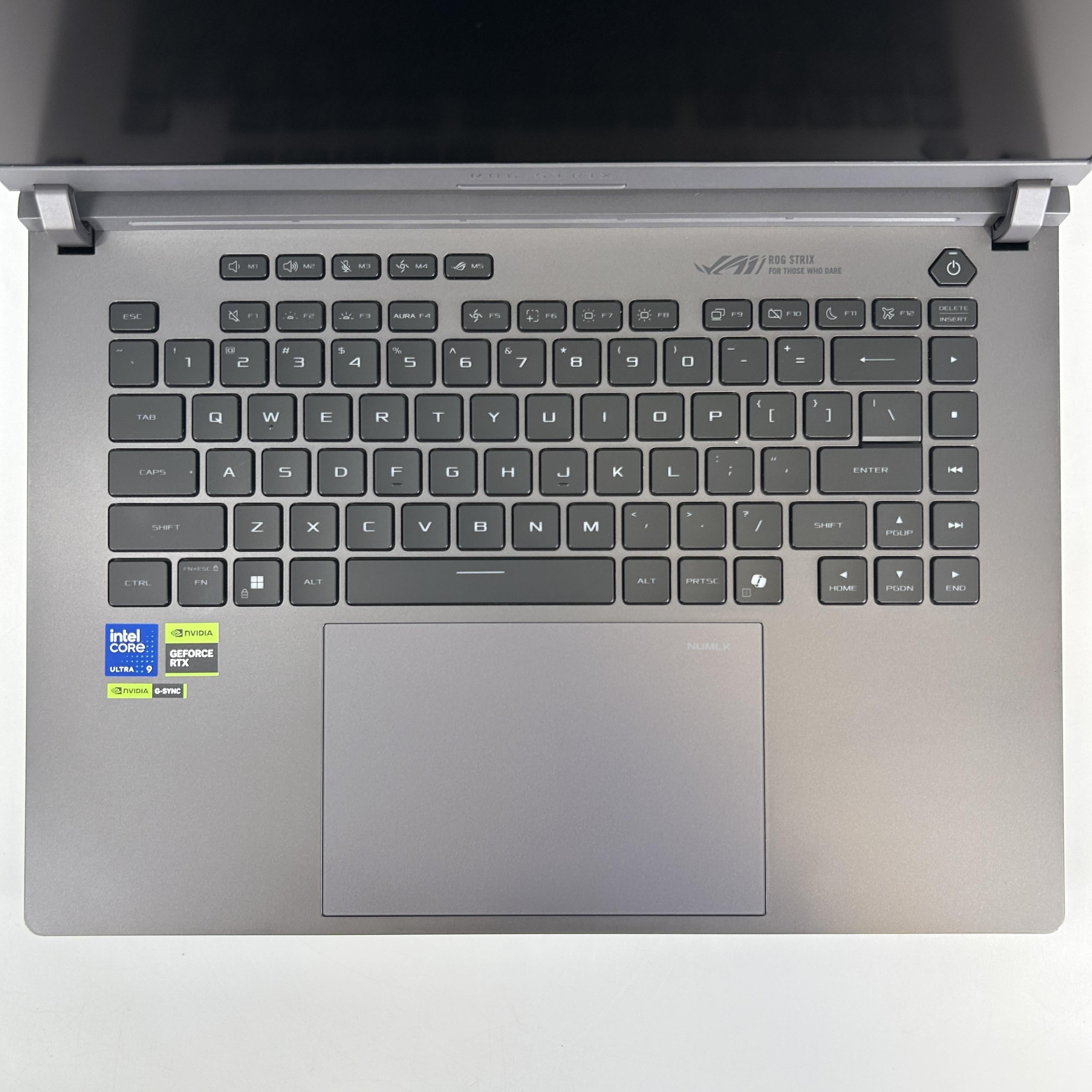 Asus ROG Strix G16 G615 16 Black 2.7 GHz Intel Core Ultra 9 Series 2 32GB RAM 1TB Solid State Drive NVIDIA GeForce RTX 5070 Ti 12 GB