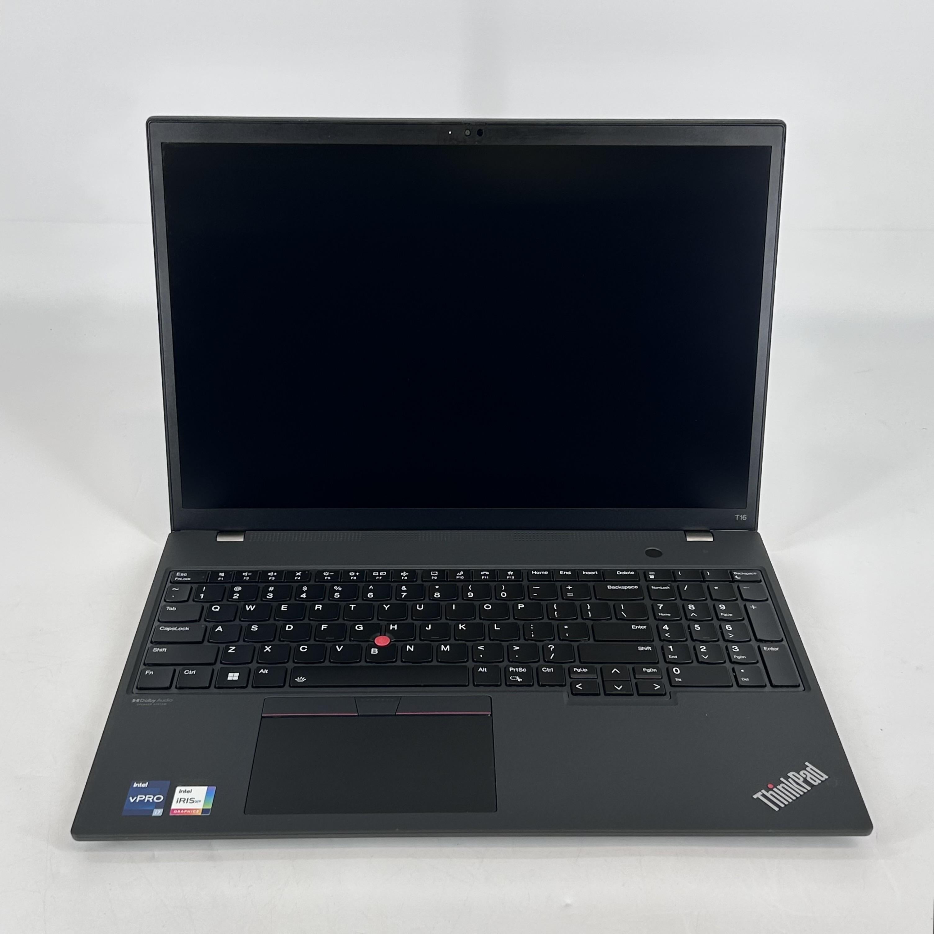 Lenovo ThinkPad T16 Gen 1 Gray 2.2 GHz Intel Core i7 12th Gen. 16GB RAM 512GB Solid State Drive