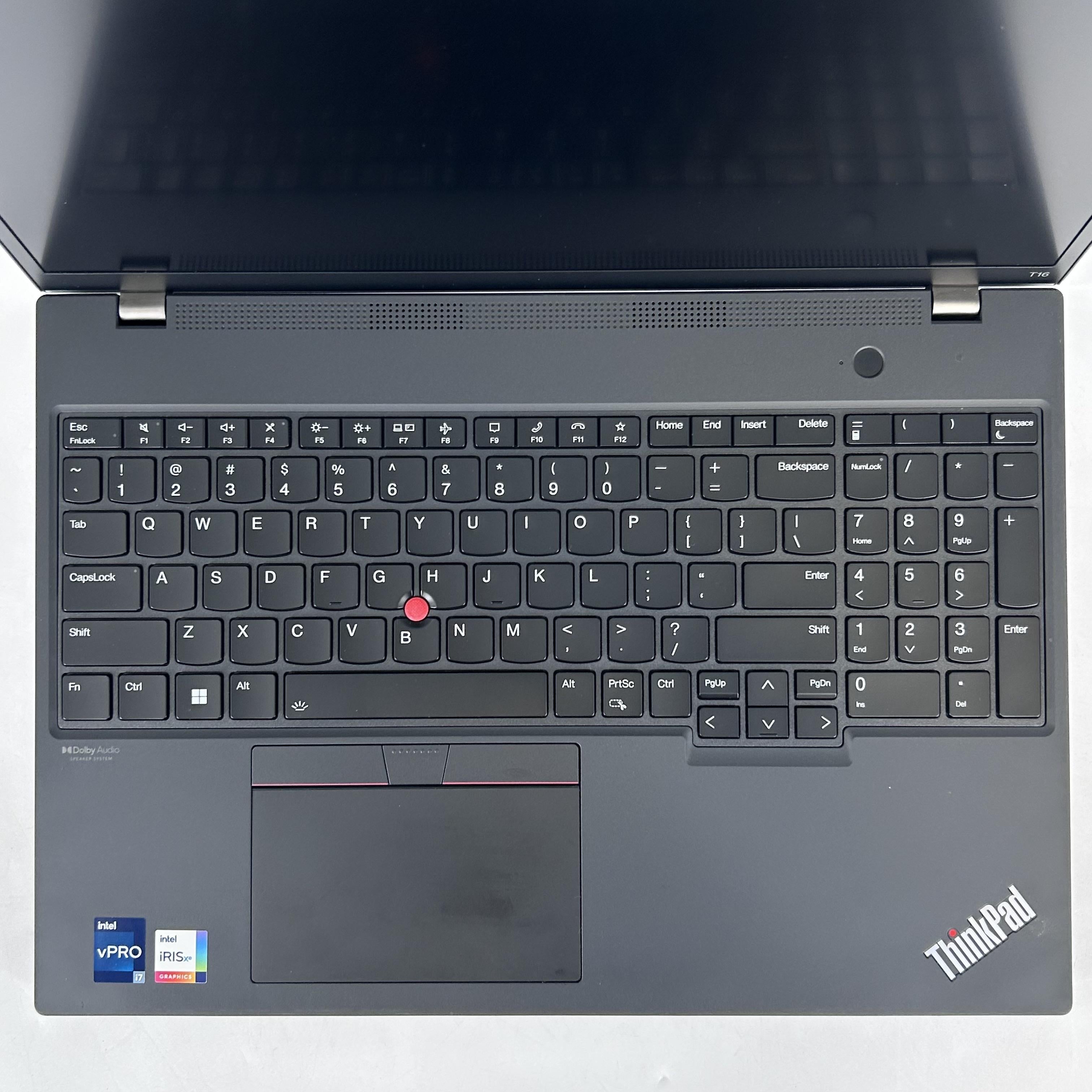 Lenovo ThinkPad T16 Gen 1 Gray 2.2 GHz Intel Core i7 12th Gen. 16GB RAM 512GB Solid State Drive