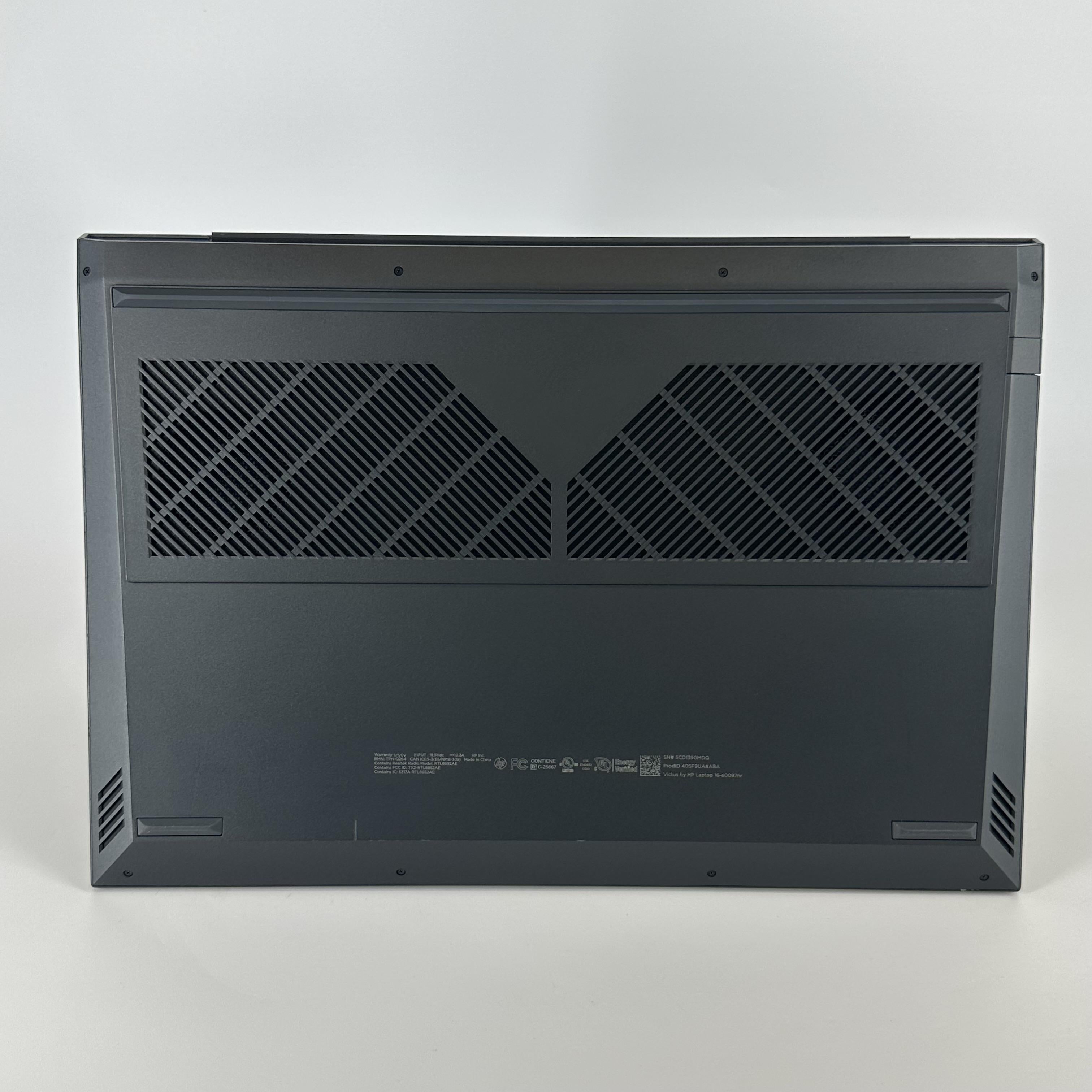 HP Victus 16.1 Gray 3.2 GHz AMD Ryzen 7 5800H 16GB RAM 512GB Solid State Drive NVIDIA GeForce RTX 3050 Ti 4 GB