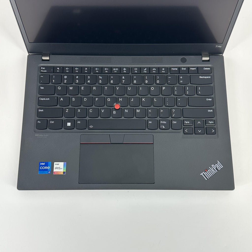 Lenovo ThinkPad T14s Gen 2 Black 2.8 GHz Intel Core i7 11th Gen. 16GB RAM 512GB Solid State Drive