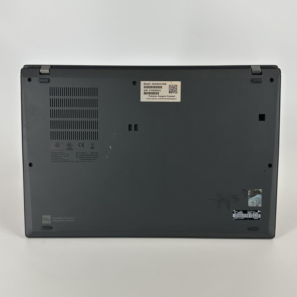 Lenovo ThinkPad T14s Gen 2 Black 2.8 GHz Intel Core i7 11th Gen. 16GB RAM 512GB Solid State Drive
