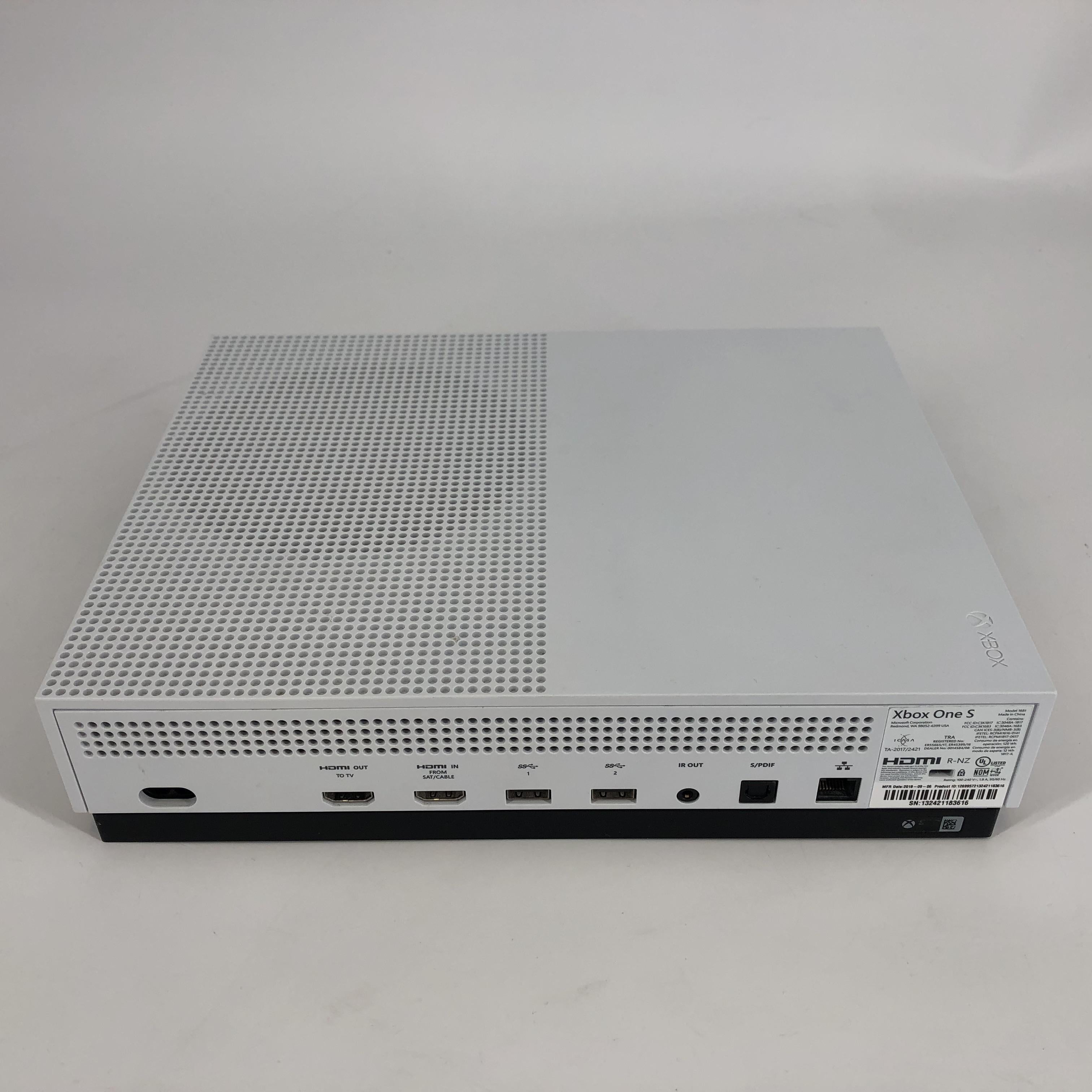 Microsoft Xbox One S White 1TB