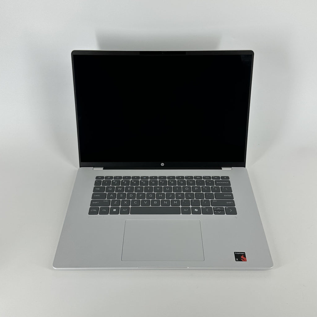 HP OmniBook 5 16 Glacier Silver 2.9 GHz Qualcomm Snapdragon X 16GB RAM 256GB Solid State Drive
