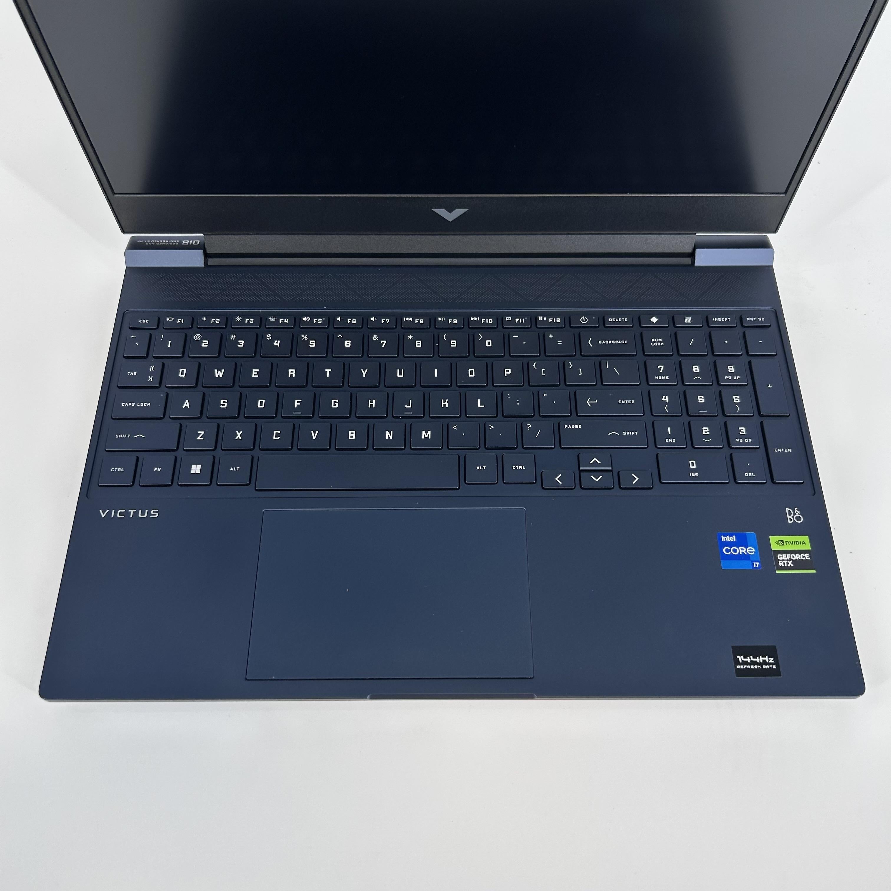 HP Victus 15.6 Blue 2.3 GHz Intel Core i7 12th Gen. 16GB RAM 512GB Solid State Drive NVIDIA GeForce RTX 4050 6 GB