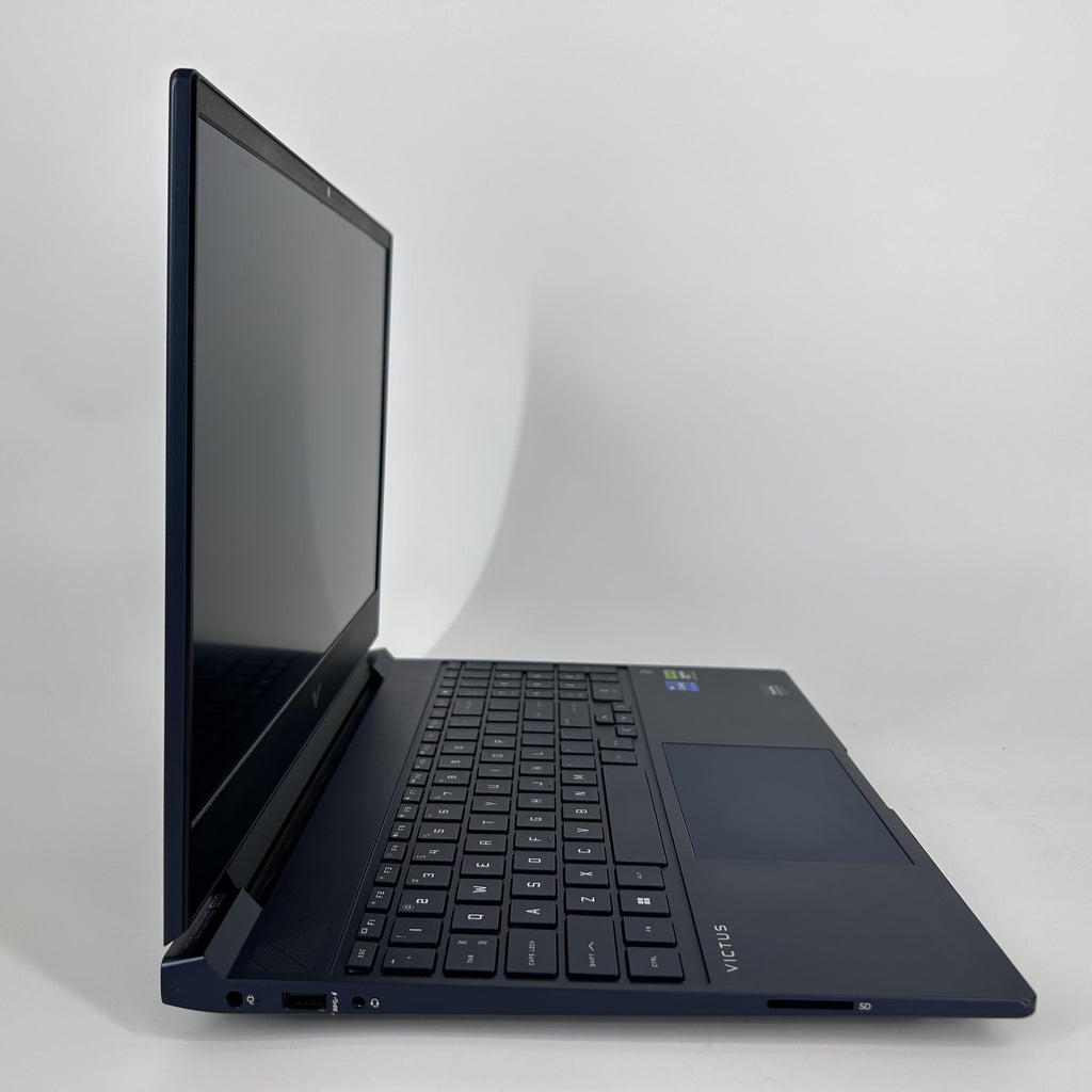 HP Victus 15.6 Blue 2.3 GHz Intel Core i7 12th Gen. 16GB RAM 512GB Solid State Drive NVIDIA GeForce RTX 4050 6 GB