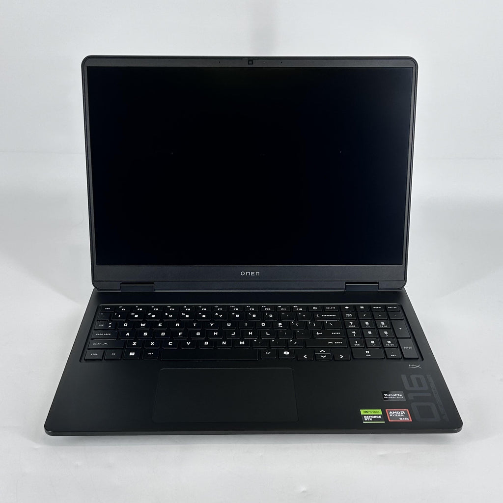 HP Omen 16 Black 2.4 GHz AMD Ryzen 9 8940HX 32GB RAM 1TB Solid State Drive NVIDIA GeForce RTX 5060 8 GB