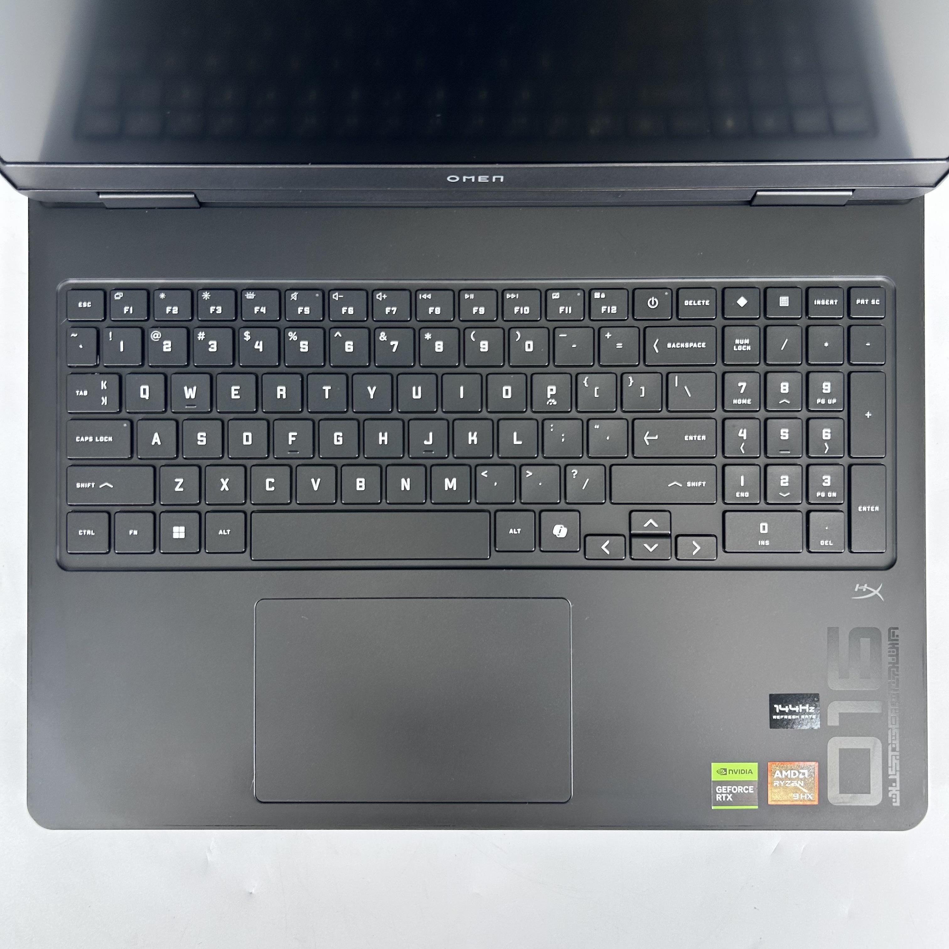 HP Omen 16 Black 2.4 GHz AMD Ryzen 9 8940HX 32GB RAM 1TB Solid State Drive NVIDIA GeForce RTX 5060 8 GB