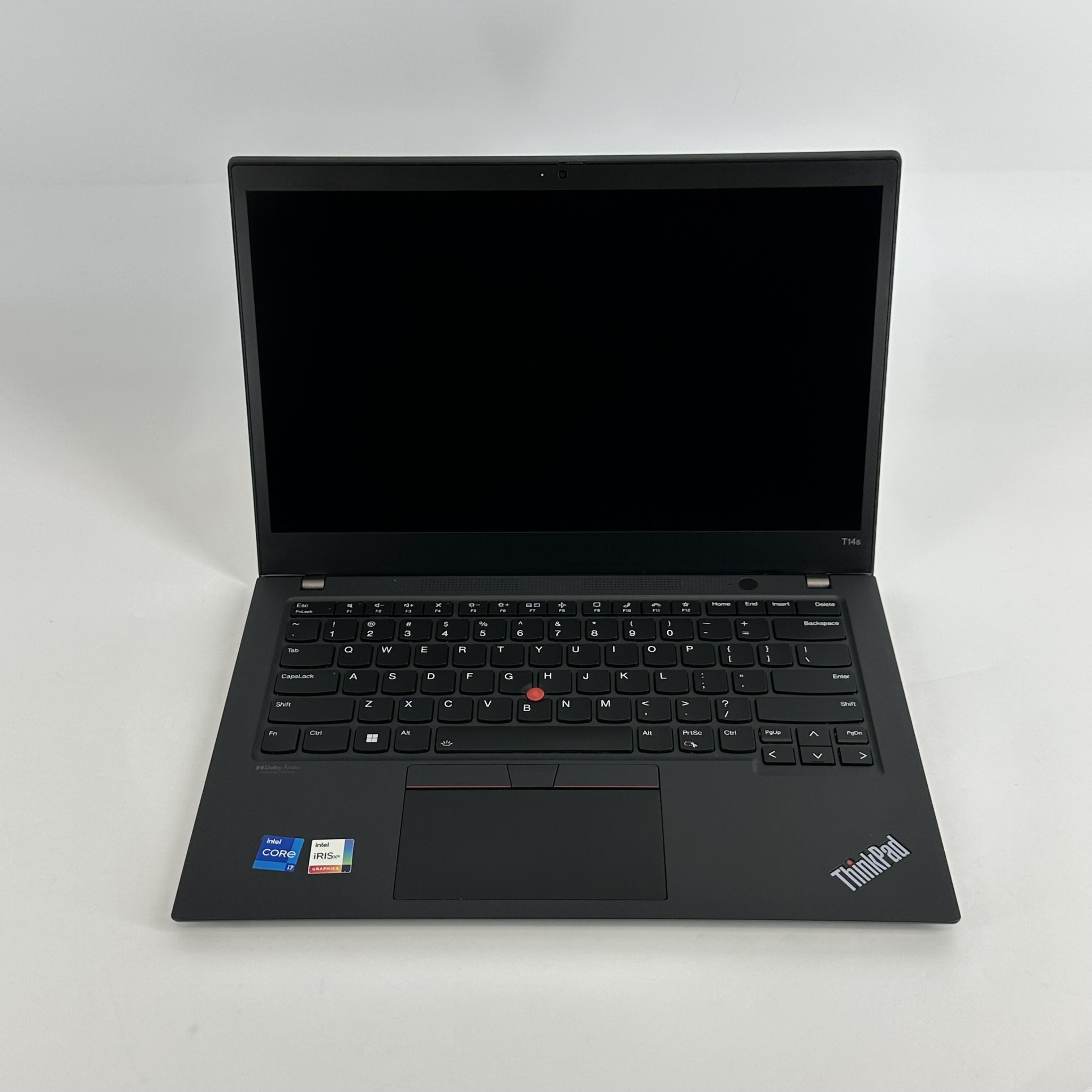Lenovo ThinkPad T14s Gen 2 Black 2.8 GHz Intel Core i7 11th Gen. 16GB RAM 512GB Solid State Drive
