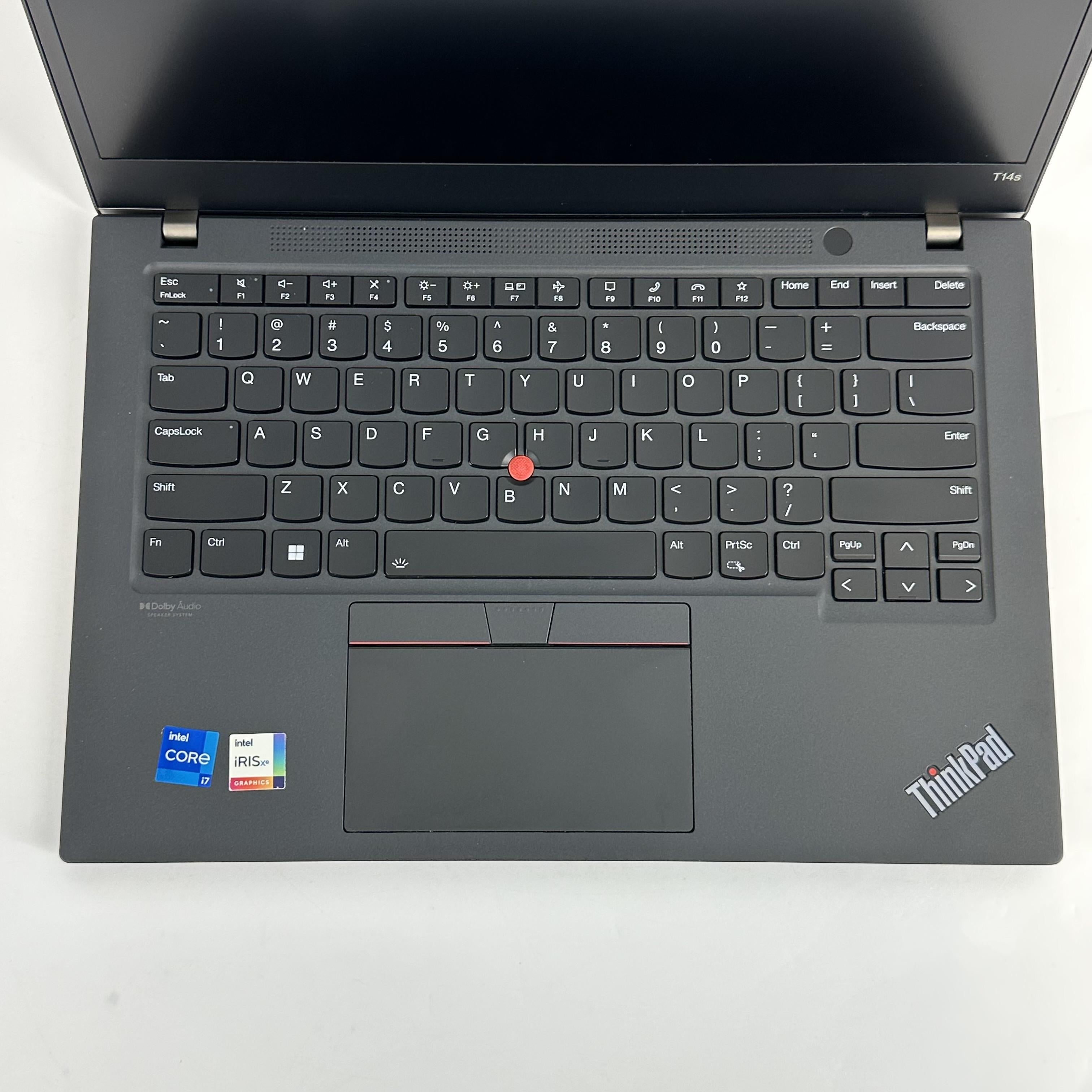 Lenovo ThinkPad T14s Gen 2 Black 2.8 GHz Intel Core i7 11th Gen. 16GB RAM 512GB Solid State Drive