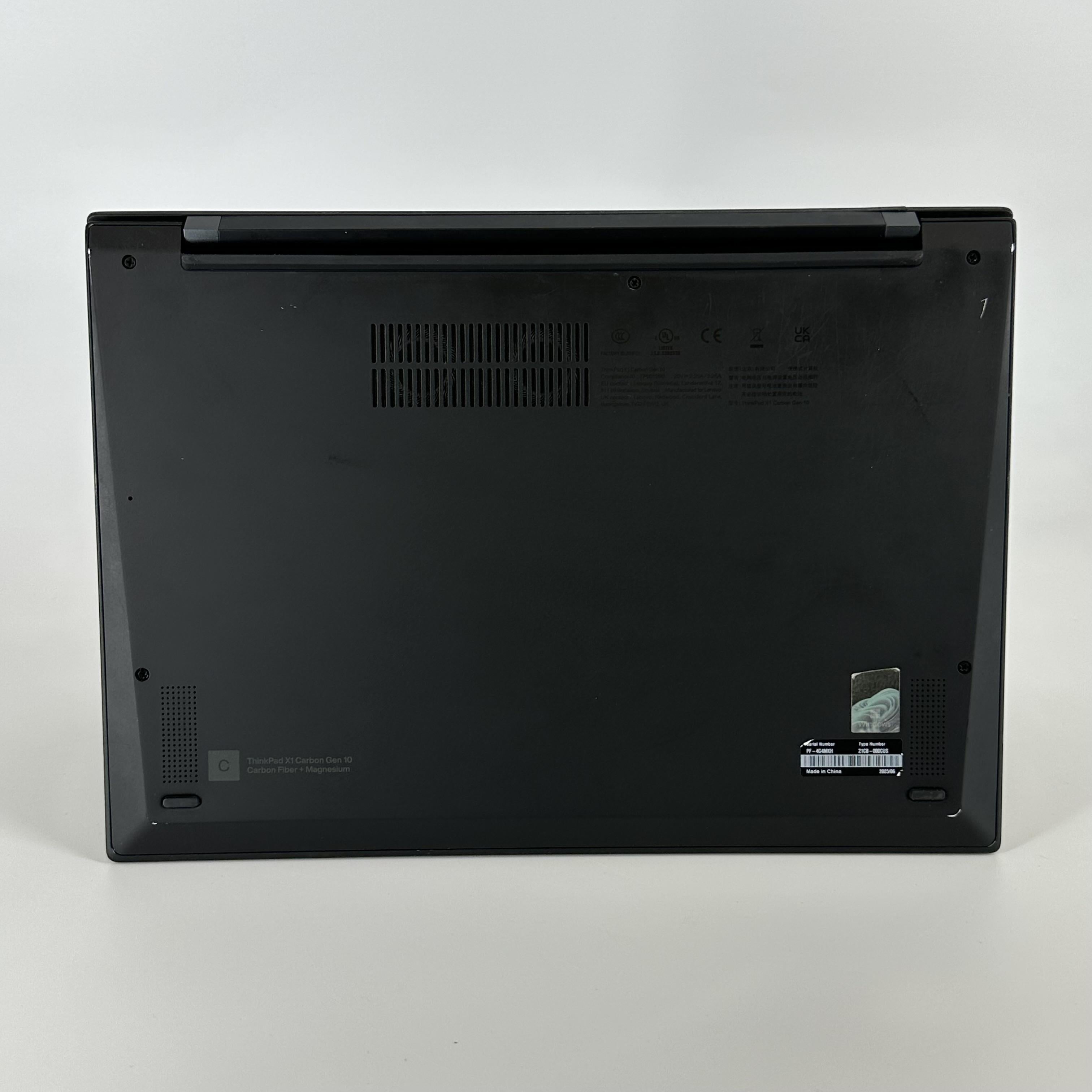 Lenovo ThinkPad X1 Carbon Gen 10 14 Black 2.1 GHz Intel Core i7 12th Gen. 16GB RAM 512GB Solid State Drive