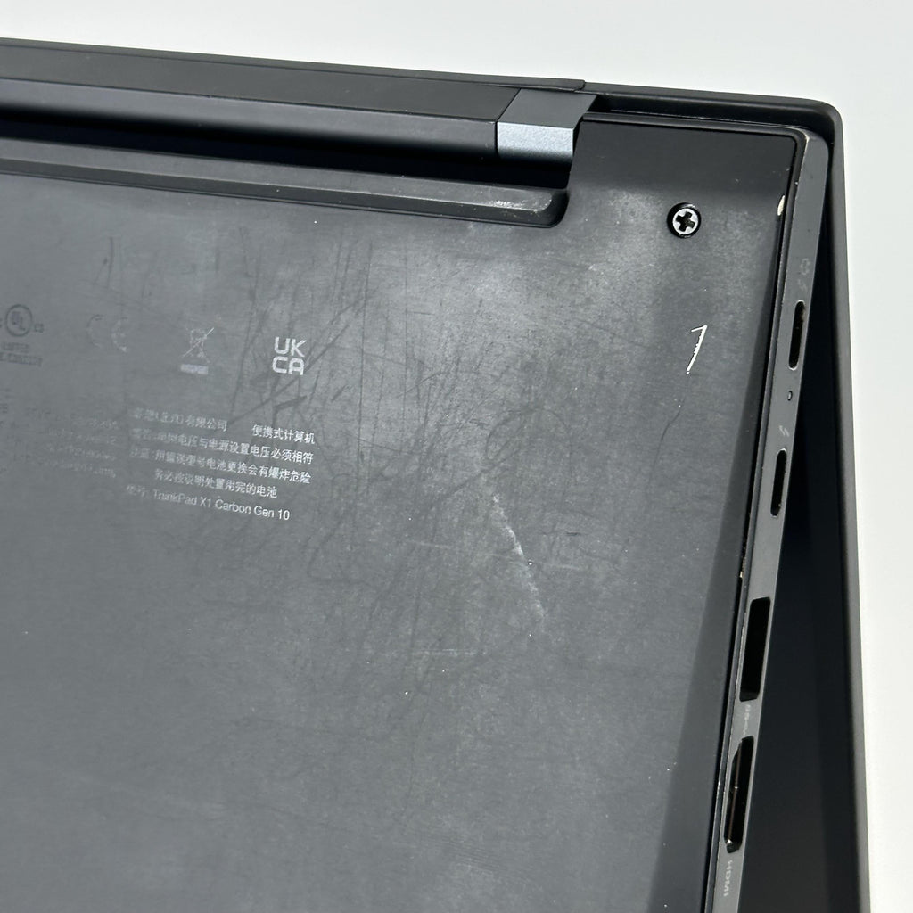 Lenovo ThinkPad X1 Carbon Gen 10 14 Black 2.1 GHz Intel Core i7 12th Gen. 16GB RAM 512GB Solid State Drive