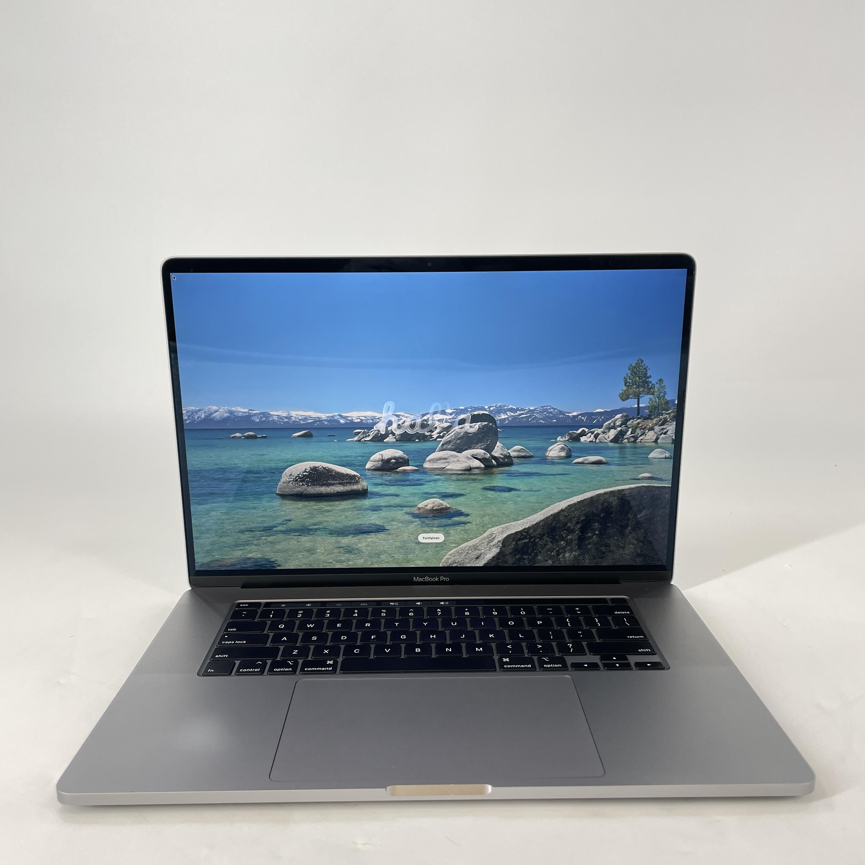 Apple MacBook Pro 16 Touch Bar 2019 Silver 2.4 GHz Intel Core i9 9th Gen. 32GB RAM 1TB Solid State Drive AMD Radeon Pro 5500M 8 GB