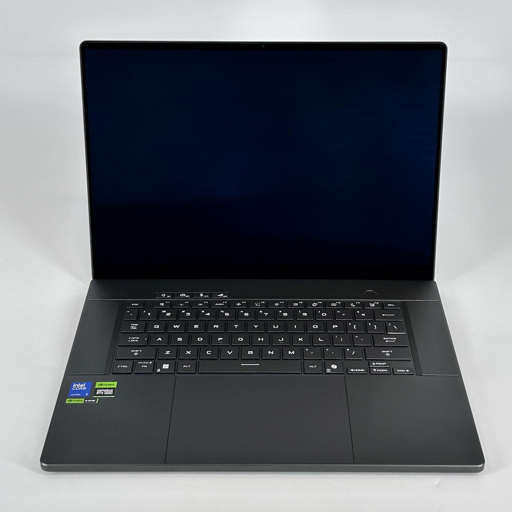 Asus ROG Zephyrus G16 GU605 16 Black 2.9 GHz Intel Core Ultra 9 Series 2 32GB RAM 2TB Solid State Drive NVIDIA GeForce RTX 5080 16 GB