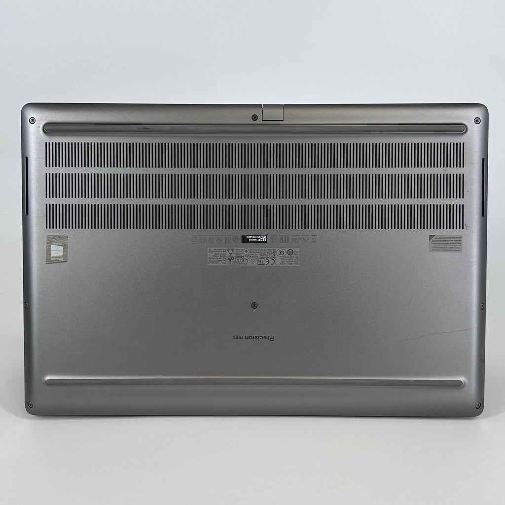 Dell Precision 7560 15.6 Gray 2.6 GHz Intel Core i9 11th Gen. 128GB RAM 2TB Solid State Drive NVIDIA Quadro T1200 4 GB