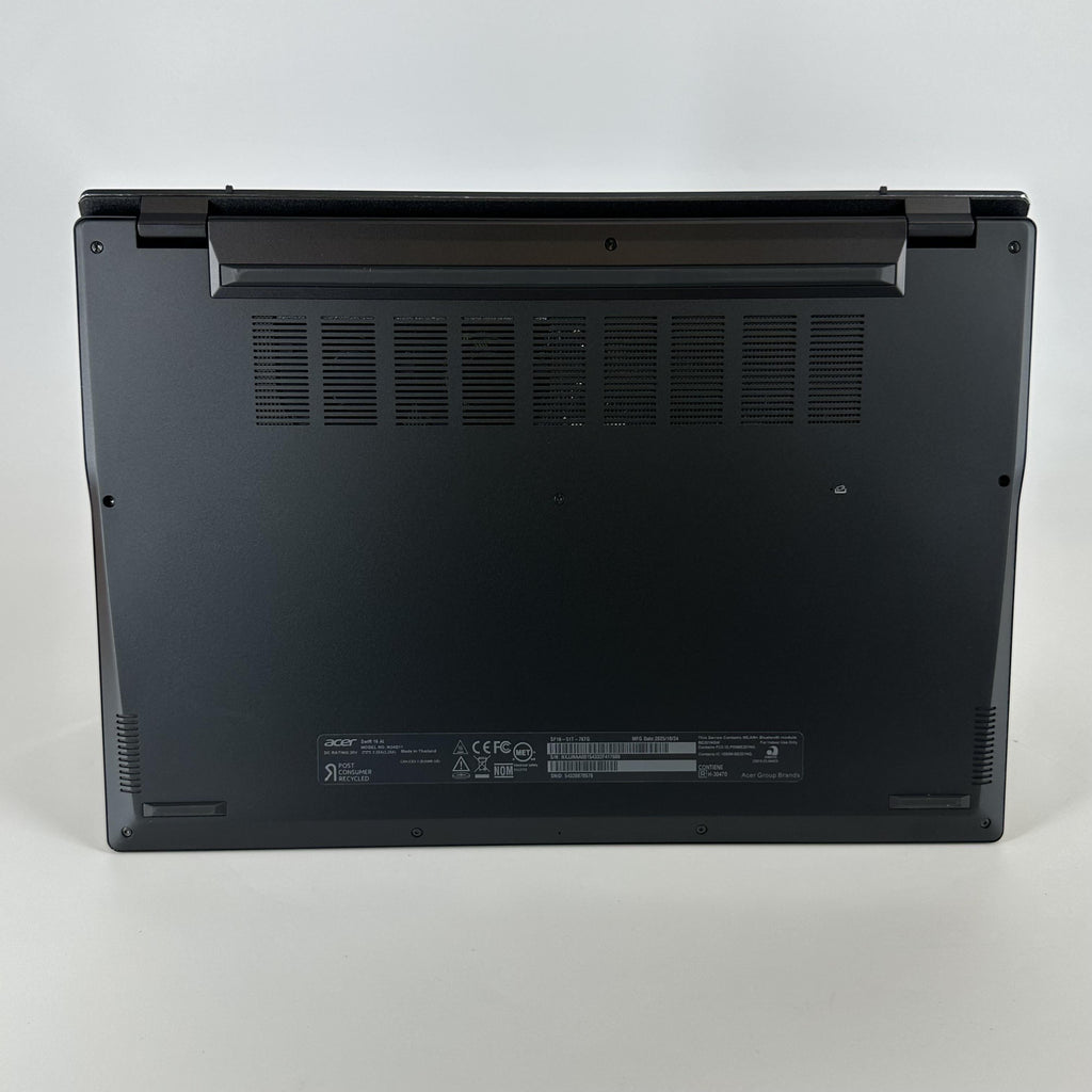 Acer Swift 16 AI Black 2.2 GHz Intel Core Ultra 7 Series 2 16GB RAM 1TB Solid State Drive