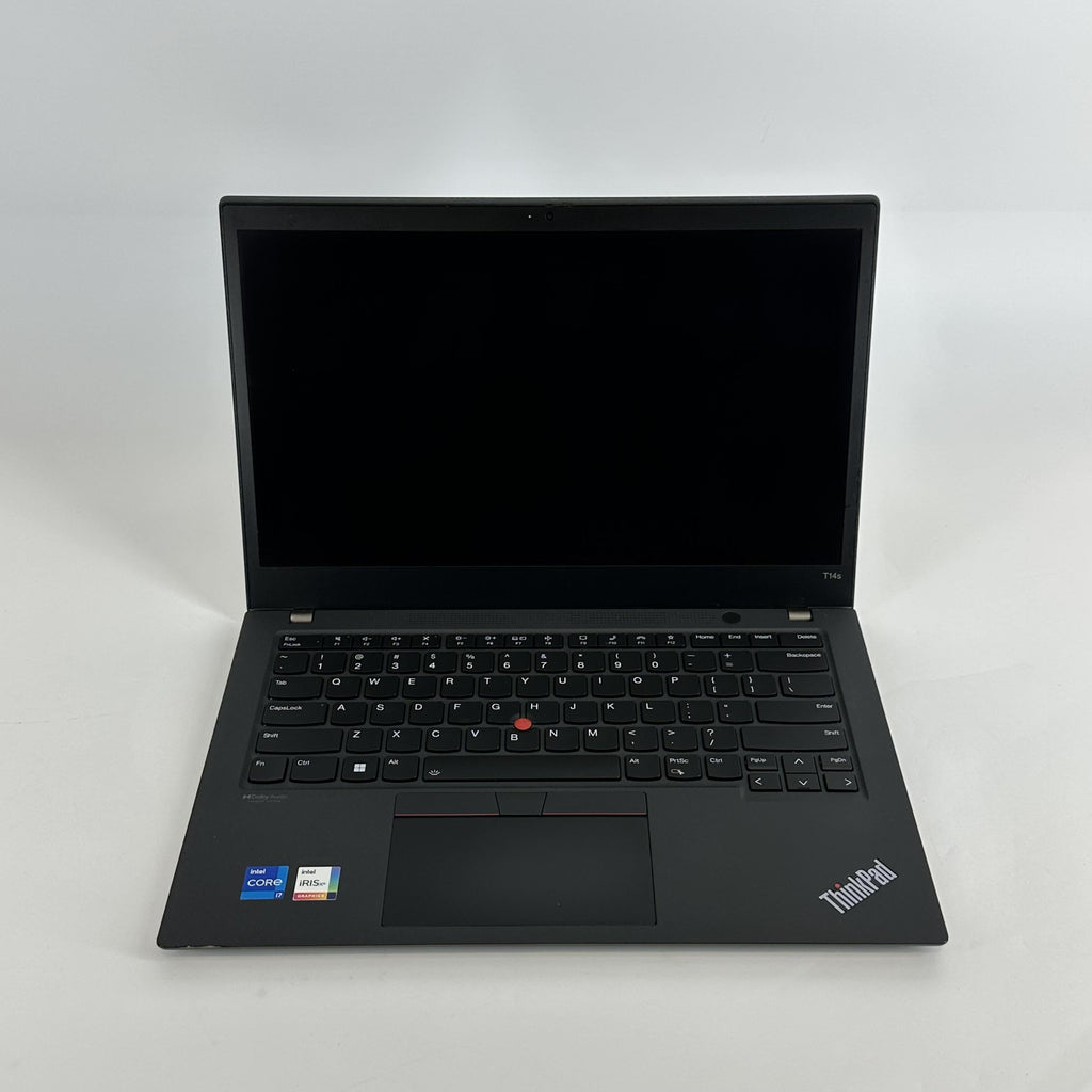 Lenovo ThinkPad T14s Gen 2 Black 2.8 GHz Intel Core i7 11th Gen. 16GB RAM 512GB Solid State Drive