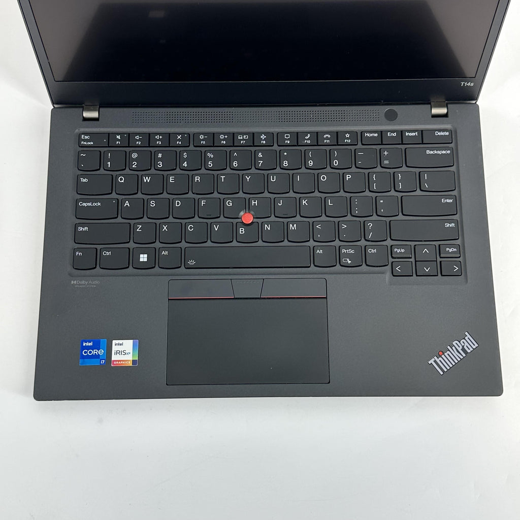 Lenovo ThinkPad T14s Gen 2 Black 2.8 GHz Intel Core i7 11th Gen. 16GB RAM 512GB Solid State Drive