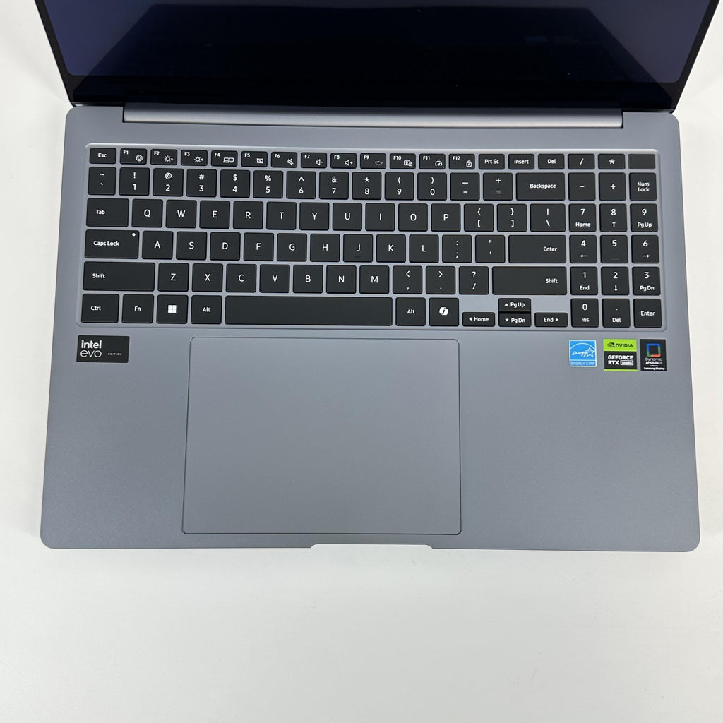 Samsung Galaxy Book4 Ultra 16 Silver 3.8 GHz Intel Core Ultra 7 16GB RAM 1TB Solid State Drive NVIDIA GeForce RTX 4050 6 GB
