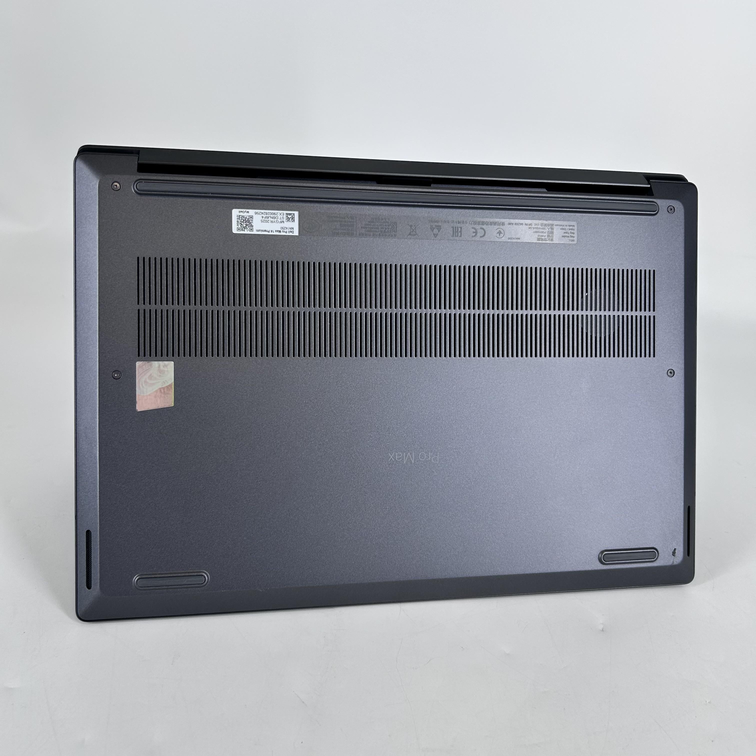 Dell Pro Max 14 Premium MA14250 Magnetite 2.9 GHz Intel Core Ultra 9 Series 2 32GB RAM 512GB Solid State Drive NVIDIA RTX PRO 2000 Blackwell 8 GB