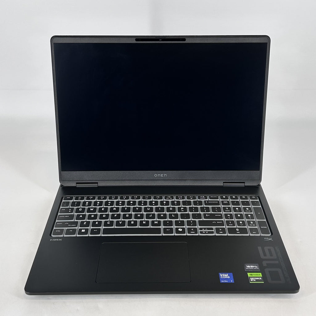 HP Omen Max 16 Black 2.4 GHz Intel Core Ultra 7 Series 2 32GB RAM 1TB Solid State Drive NVIDIA GeForce RTX 5070 8 GB