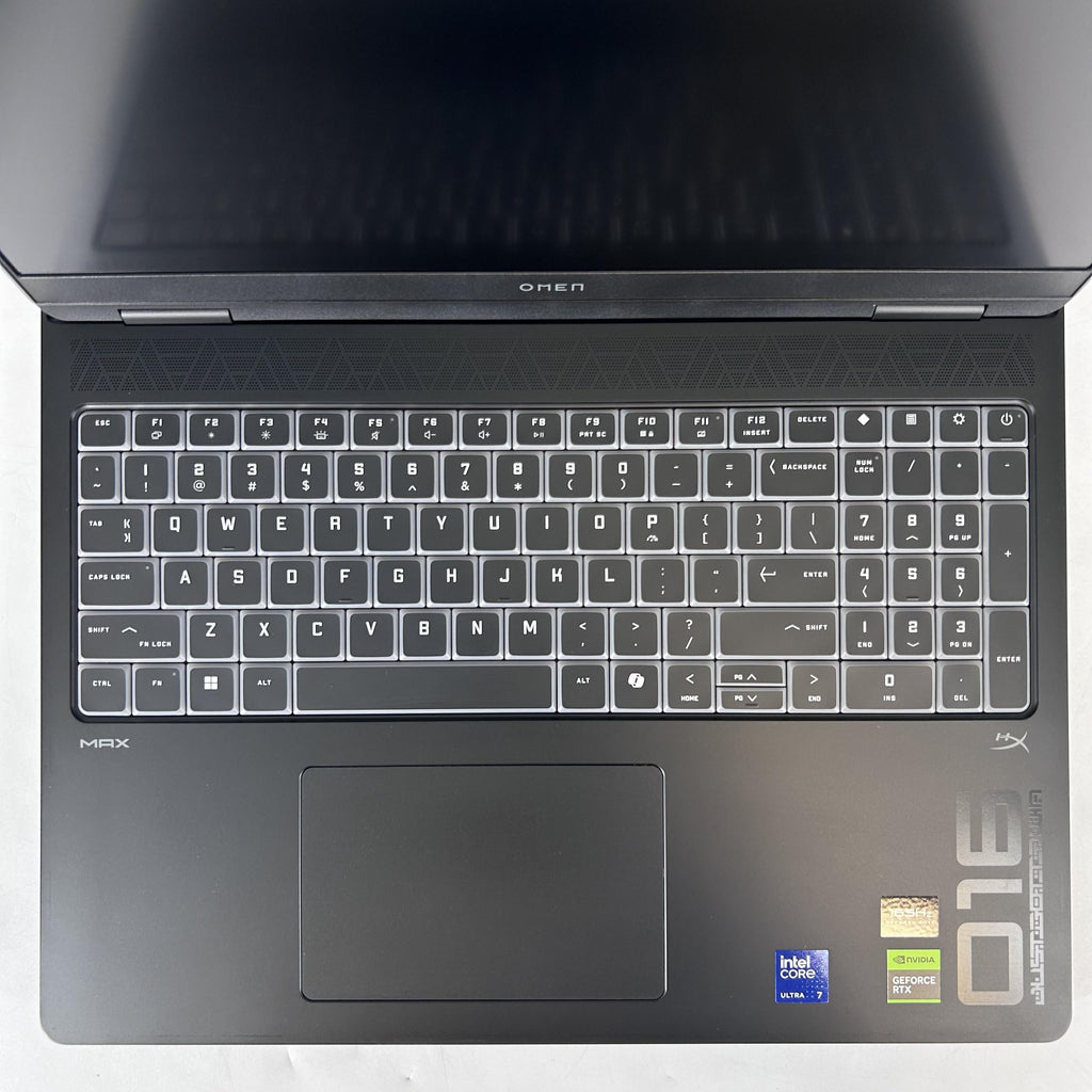 HP Omen Max 16 Black 2.4 GHz Intel Core Ultra 7 Series 2 32GB RAM 1TB Solid State Drive NVIDIA GeForce RTX 5070 8 GB