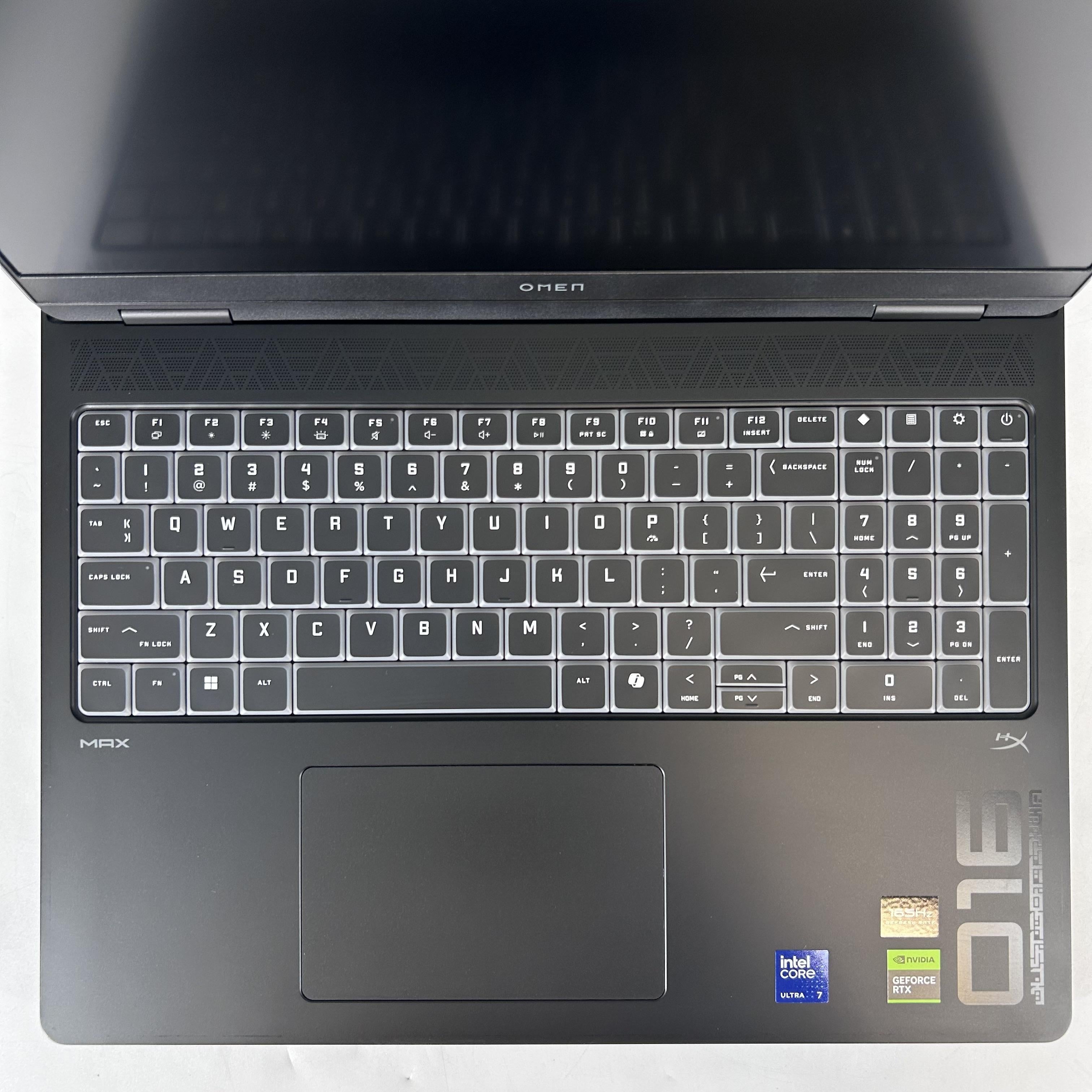 HP Omen Max 16 Black 2.4 GHz Intel Core Ultra 7 Series 2 32GB RAM 1TB Solid State Drive NVIDIA GeForce RTX 5070 8 GB