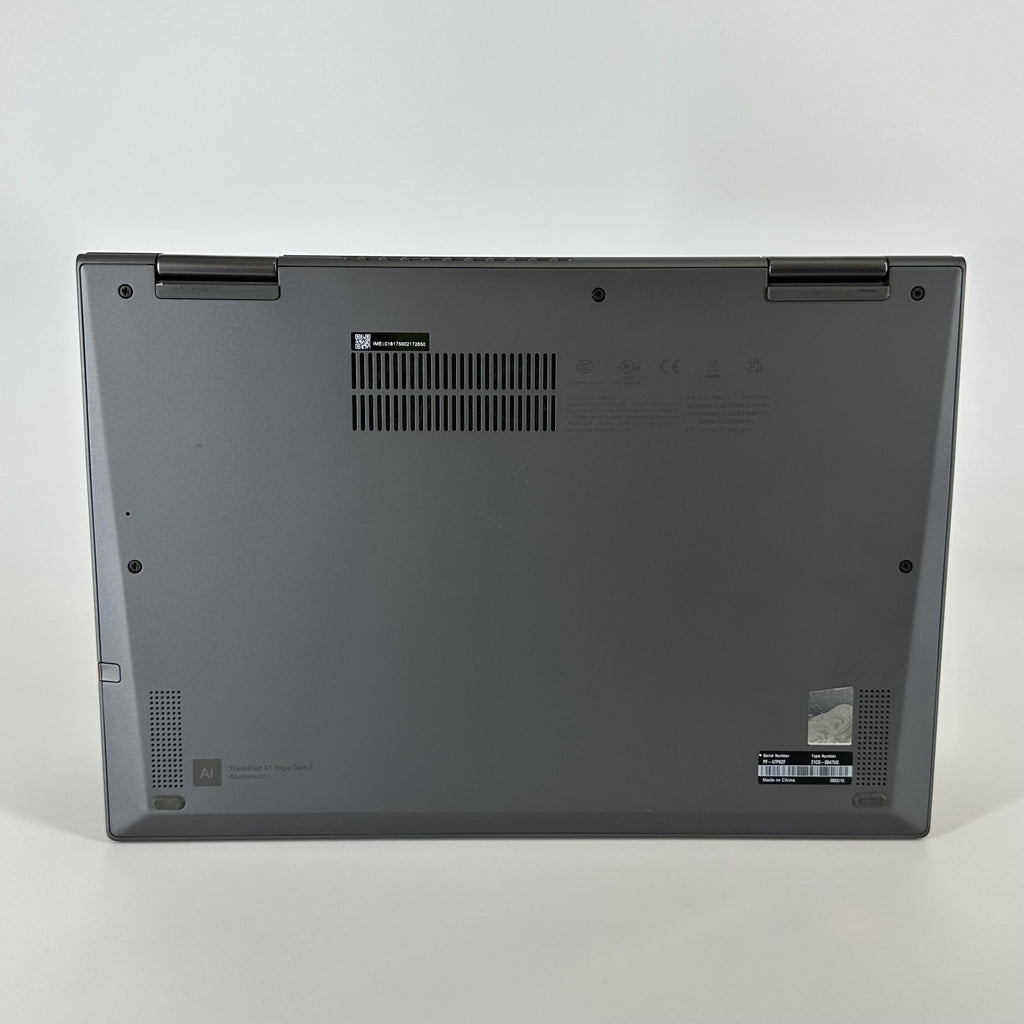 Lenovo ThinkPad X1 Yoga Gen 7 14 Gray 1.8 GHz Intel Core i7 12th Gen. 16GB RAM 512GB Solid State Drive