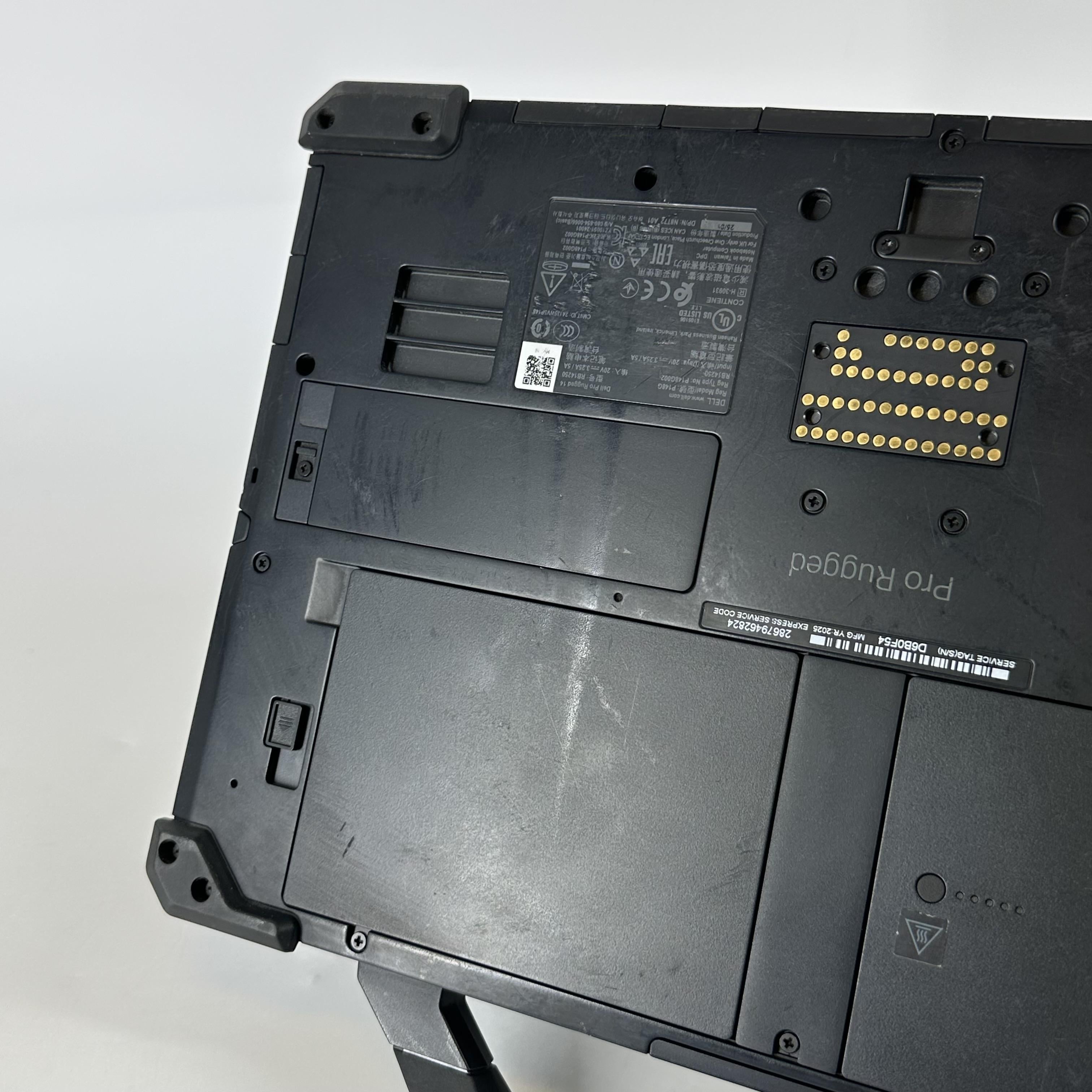 Dell Pro Rugged 14 RB14250 Black WiFi 3.6 GHz Intel Core Ultra 5 16GB RAM 512GB Solid State Drive