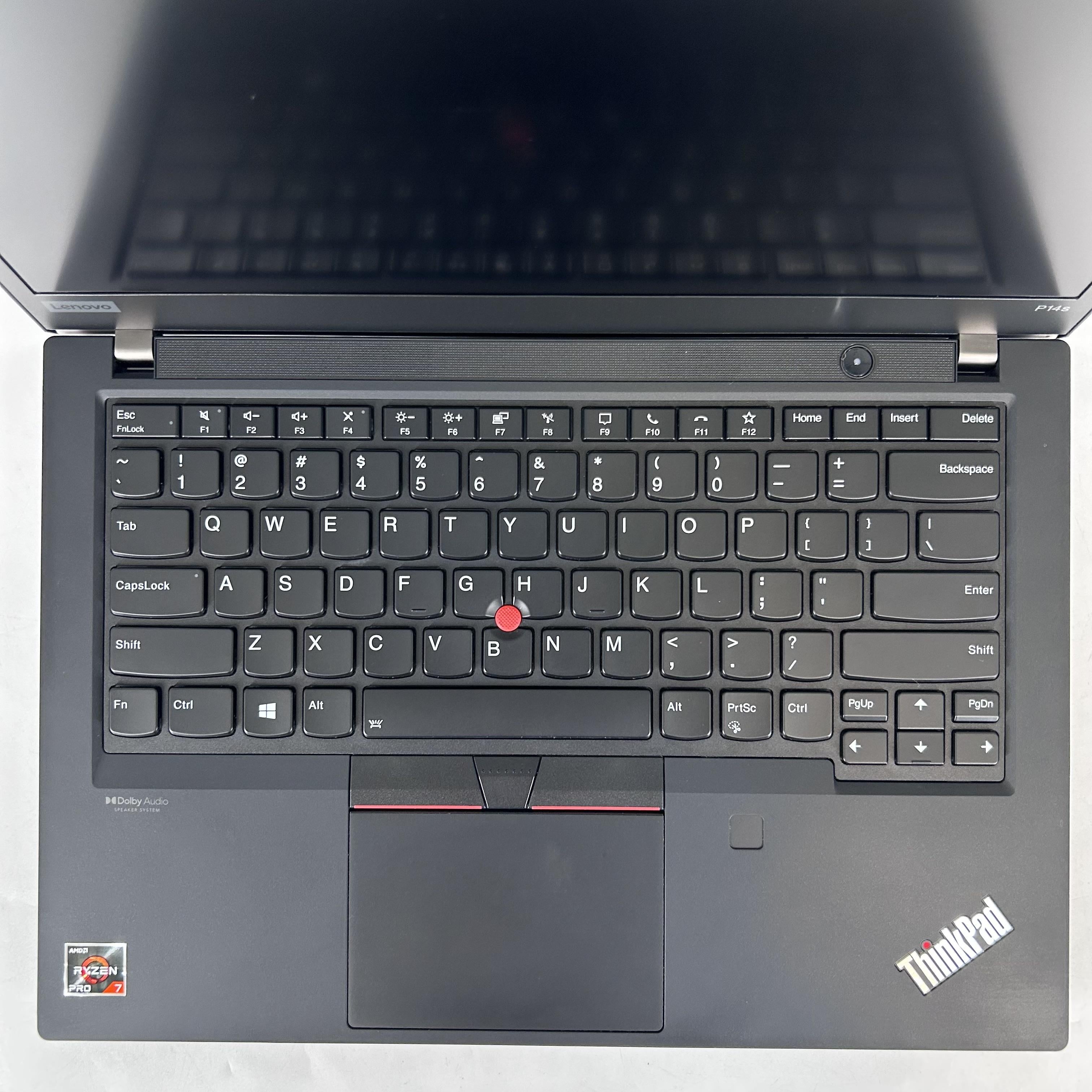 Lenovo ThinkPad P14s Gen 2 Black 1.9 GHz AMD Ryzen 7 Pro 5850U 16GB RAM 512GB Solid State Drive