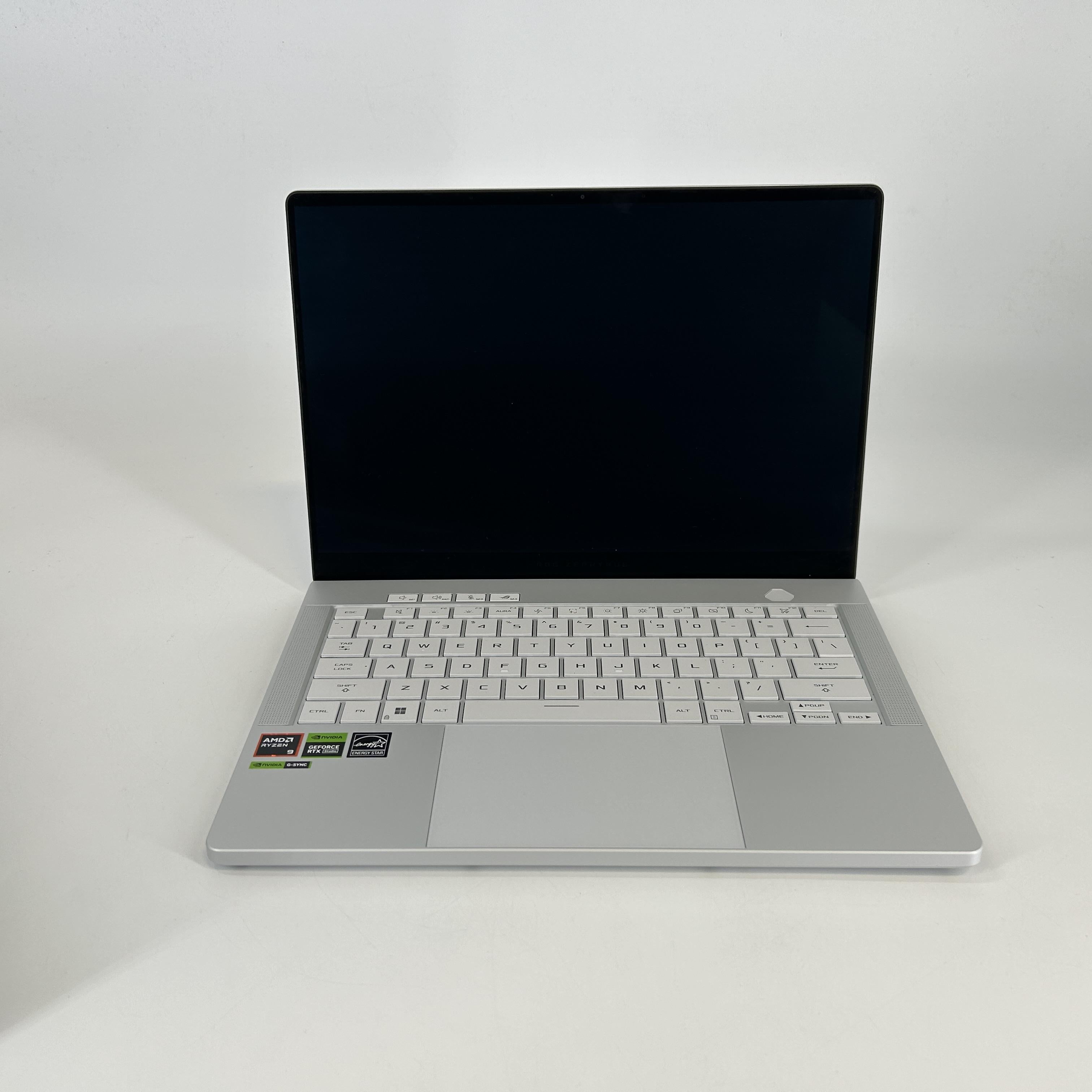 Asus ROG Zephyrus G14 GA403 14 White 4.0 GHz AMD Ryzen 9 8945HS 16GB RAM 1TB Solid State Drive NVIDIA GeForce RTX 4060 8 GB