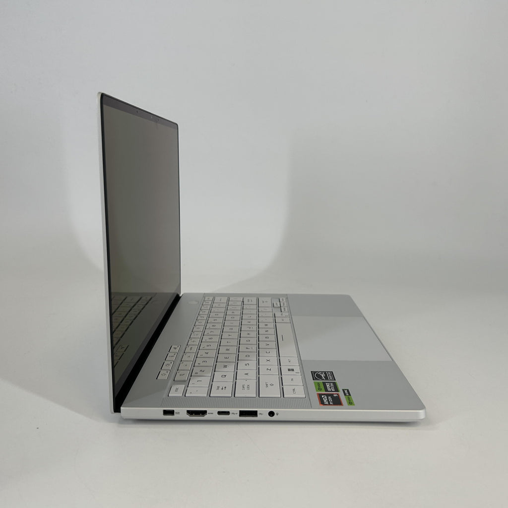 Asus ROG Zephyrus G14 GA403 14 White 4.0 GHz AMD Ryzen 9 8945HS 16GB RAM 1TB Solid State Drive NVIDIA GeForce RTX 4060 8 GB