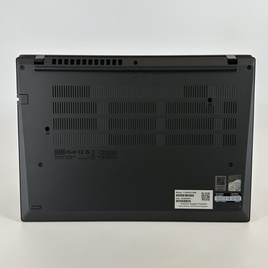 Lenovo ThinkPad T14 Gen 6 Black 2.2 GHz Intel Core Ultra 7 Series 2 32GB RAM 512GB Solid State Drive