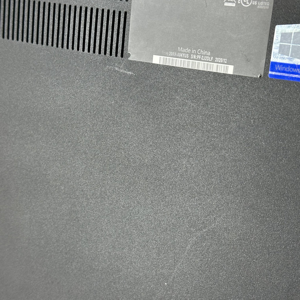 Lenovo ThinkPad T14 Gen 1 Black 1.6 GHz Intel Core i5 10th Gen. 8GB RAM 256GB Solid State Drive
