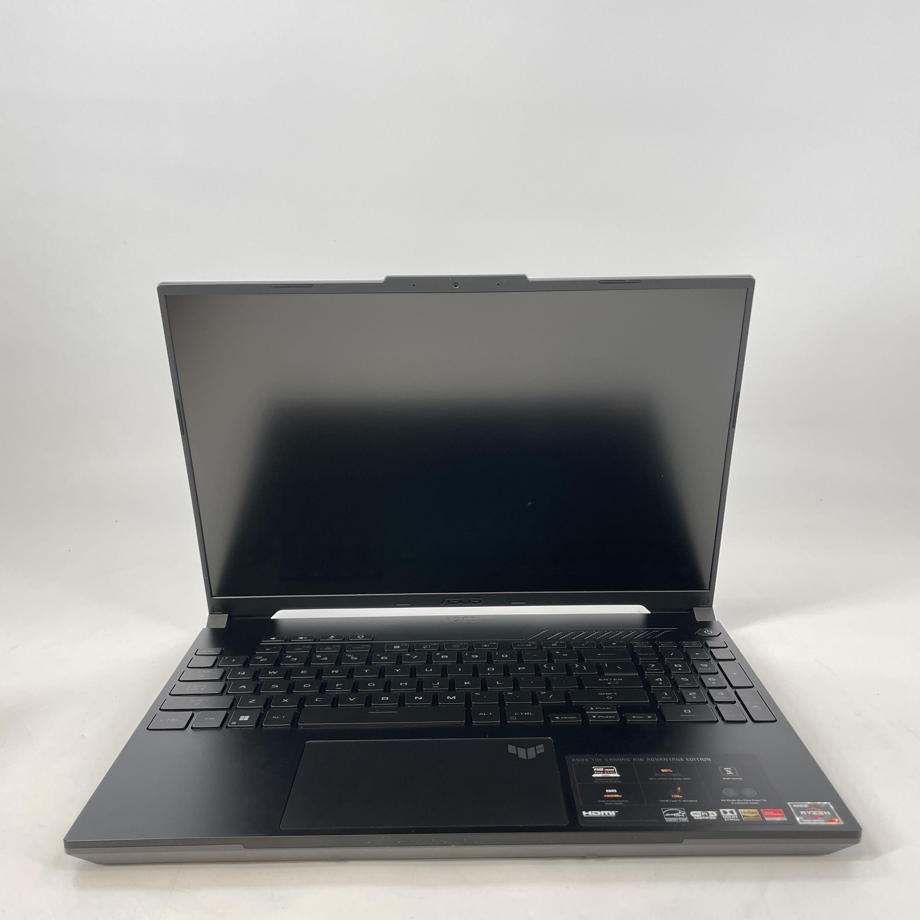 Asus TUF A16 16 Jaeger Gray 3.2 GHz AMD Ryzen 7 7735HS 16GB RAM 512GB Solid State Drive AMD Radeon RX 7700S 8 GB