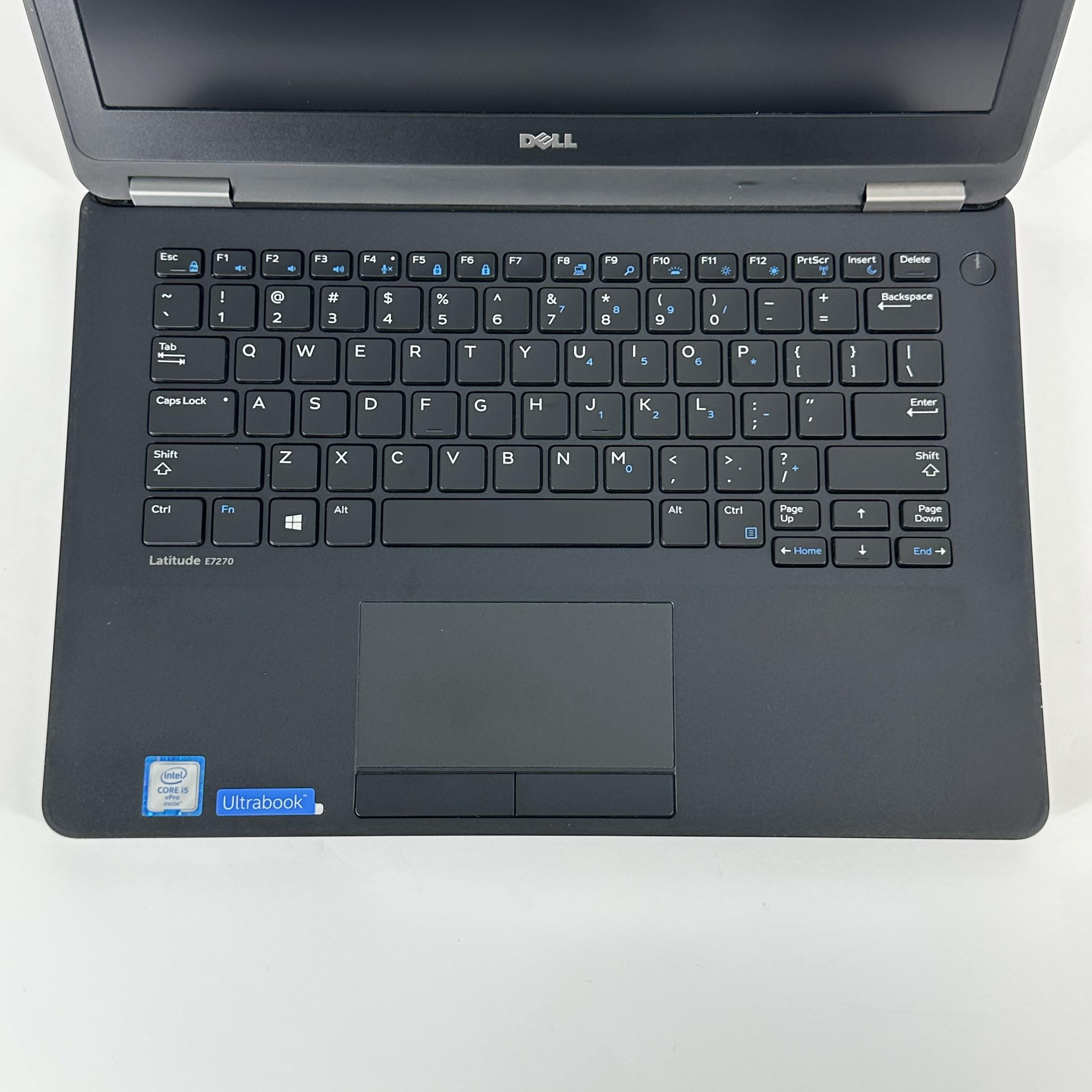 Dell Latitude E7270 13 Black 2.4 GHz Intel Core i5 6th Gen. 4GB RAM 128GB Solid State Drive