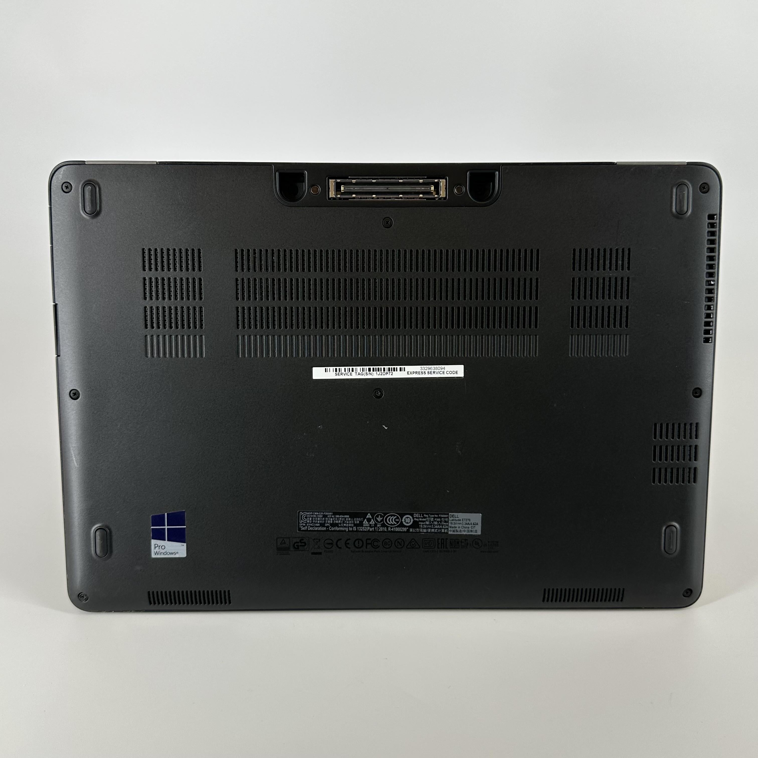 Dell Latitude E7270 13 Black 2.4 GHz Intel Core i5 6th Gen. 4GB RAM 128GB Solid State Drive