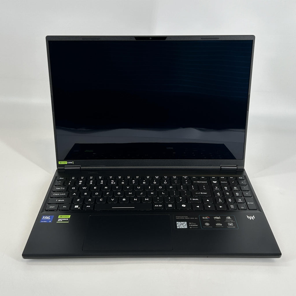 Acer Predator Helios Neo 16S AI 16 Black 2.7 GHz Intel Core Ultra 9 Series 2 32GB RAM 1TB Solid State Drive NVIDIA GeForce RTX 5070 Ti 12 GB
